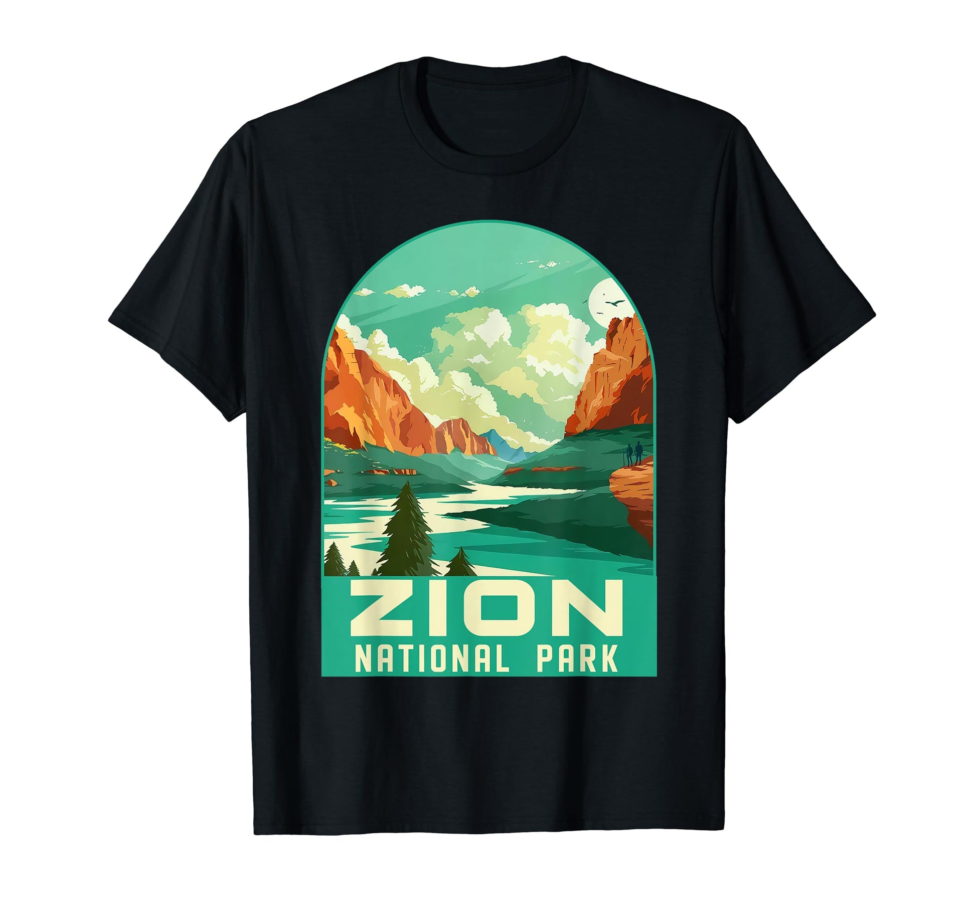 Zion National Parks T-Shirt - Trendy Graphic Men Women - T-Shirt, Sweatshirt, Hoodie