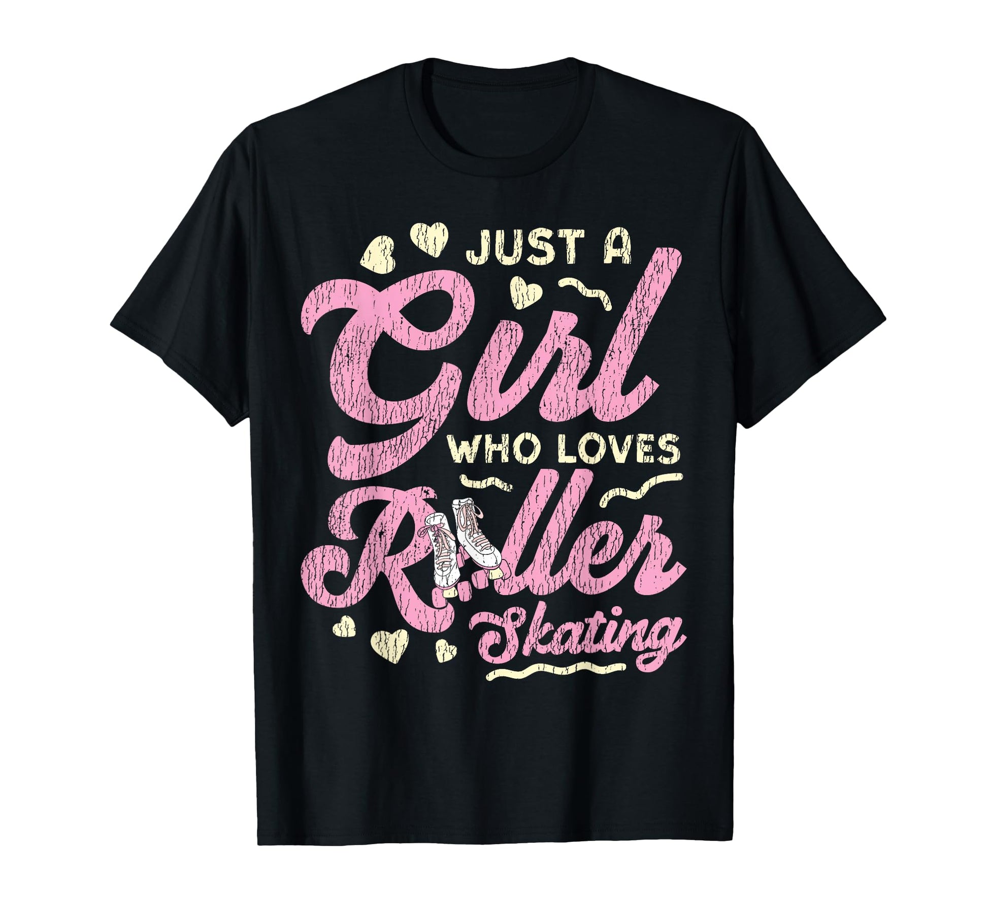 Roller Skating Skate 1970S Just Who T-Shirt - Minimalist Print Men Women - T-Shirt, Sweatshirt, Hoodie