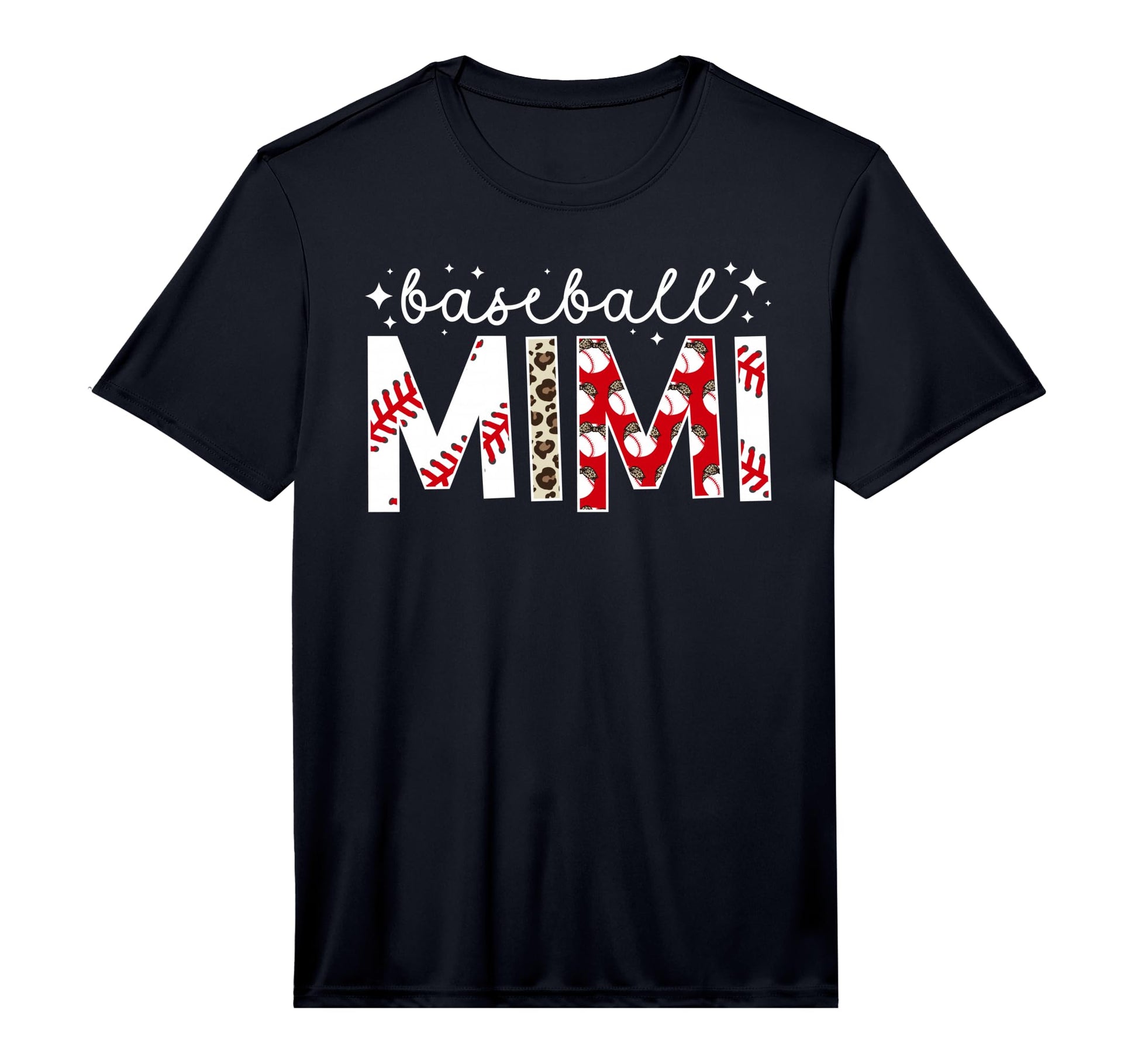 Mens Baseball Mimi Leopard Mimi T-Shirt - Minimalist Print Men Women - T-Shirt, Sweatshirt, Hoodie