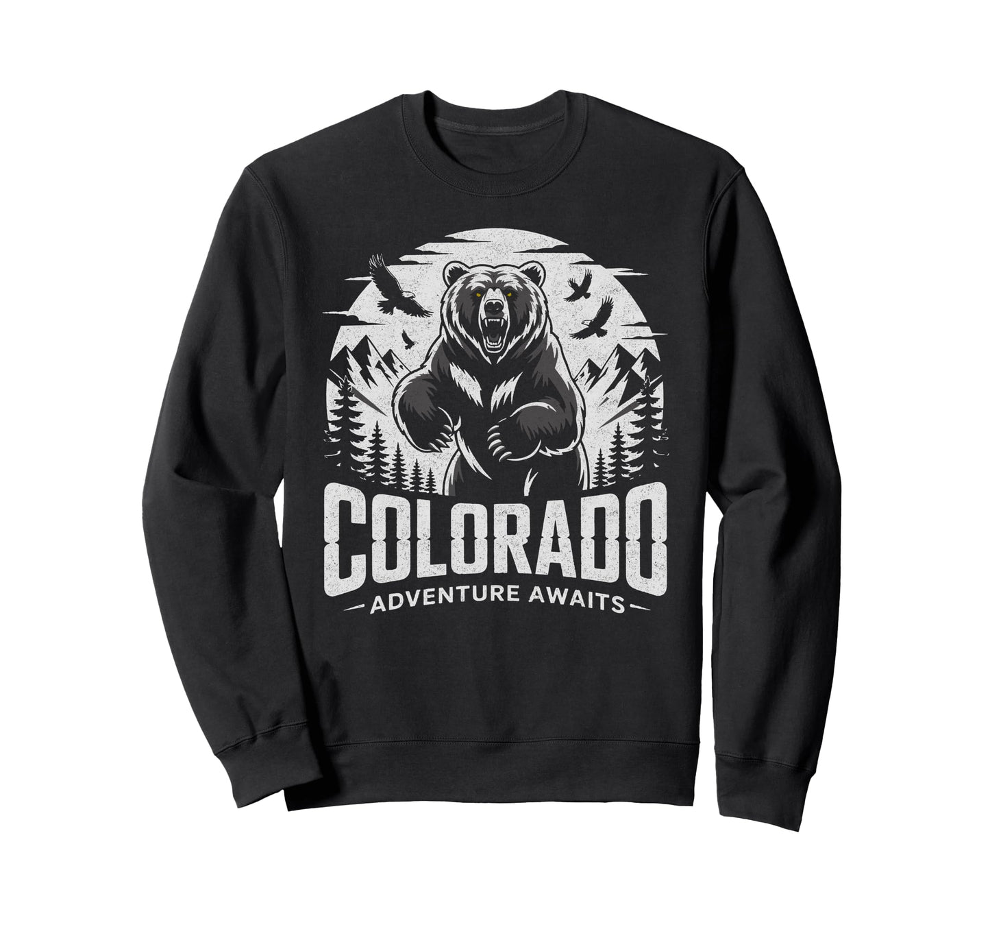 Colorado Mountains Nature Hiking Sweatshirt - Streetwear Style Unisex - T-Shirt, Sweatshirt, Hoodie