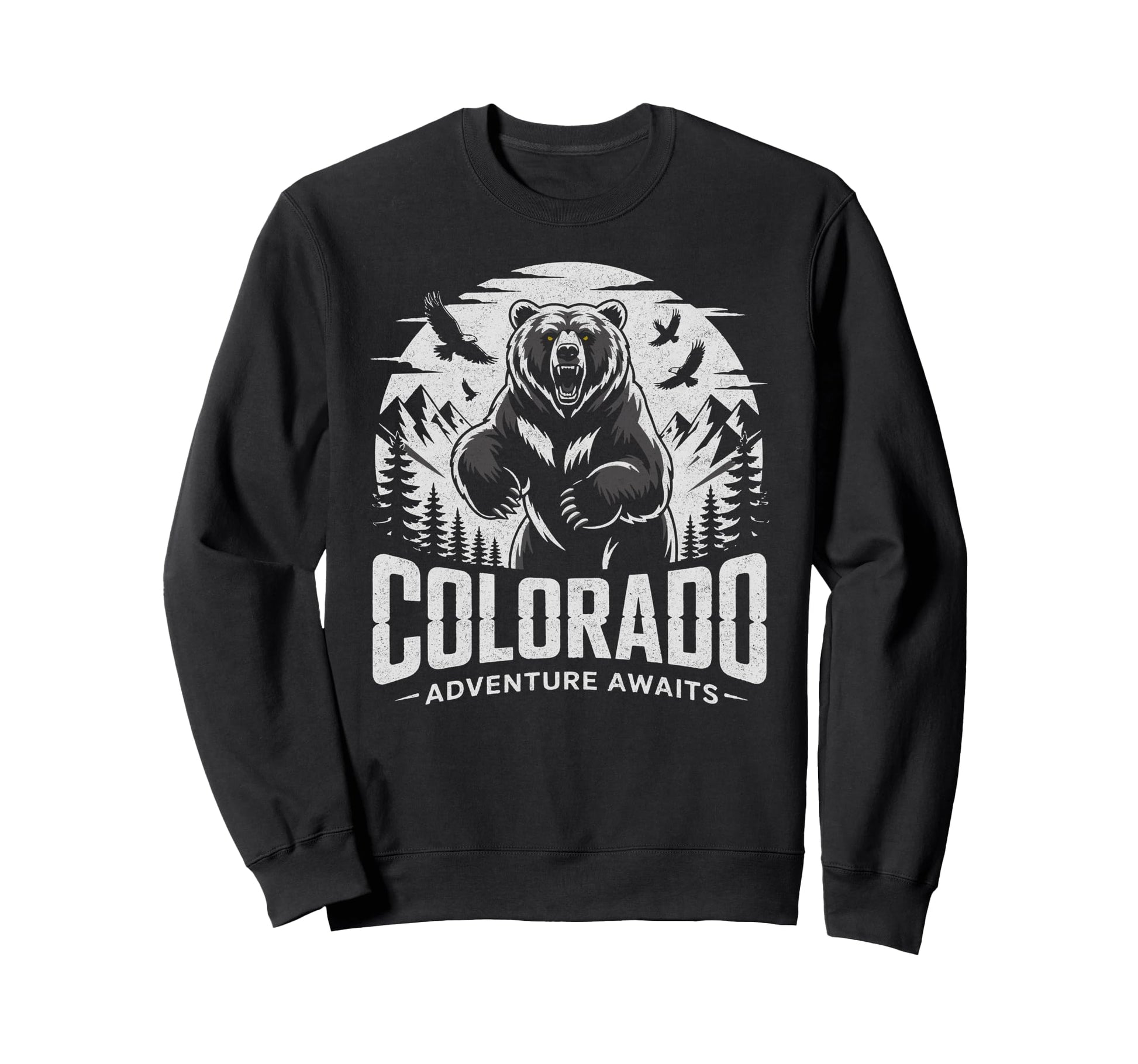 Colorado Mountains Nature Hiking Sweatshirt - Streetwear Style Unisex - T-Shirt, Sweatshirt, Hoodie