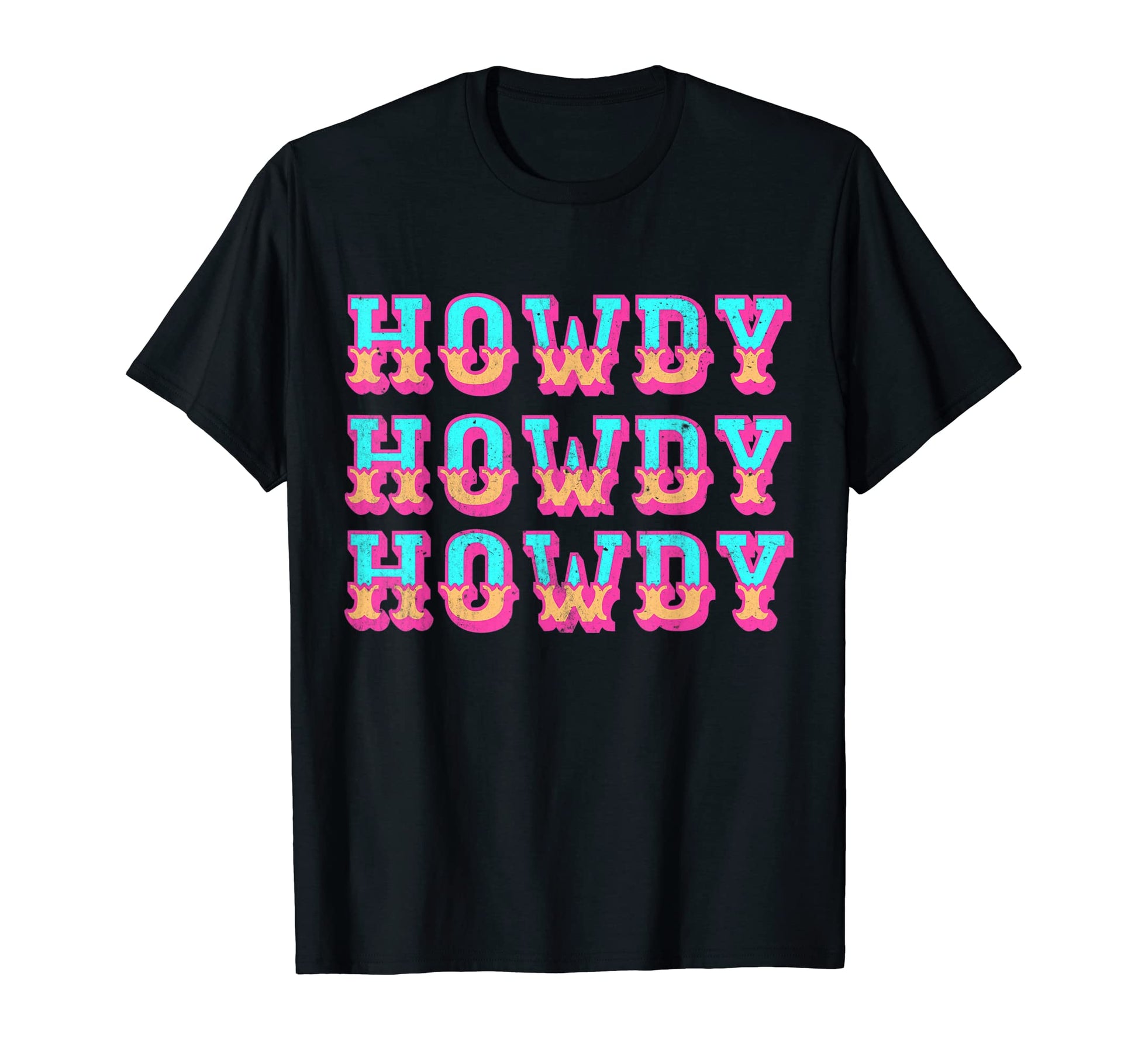 Howdy Cowgirl Rodeo Western Country T-Shirt - Unique Graphic for Adults - T-Shirt, Sweatshirt, Hoodie