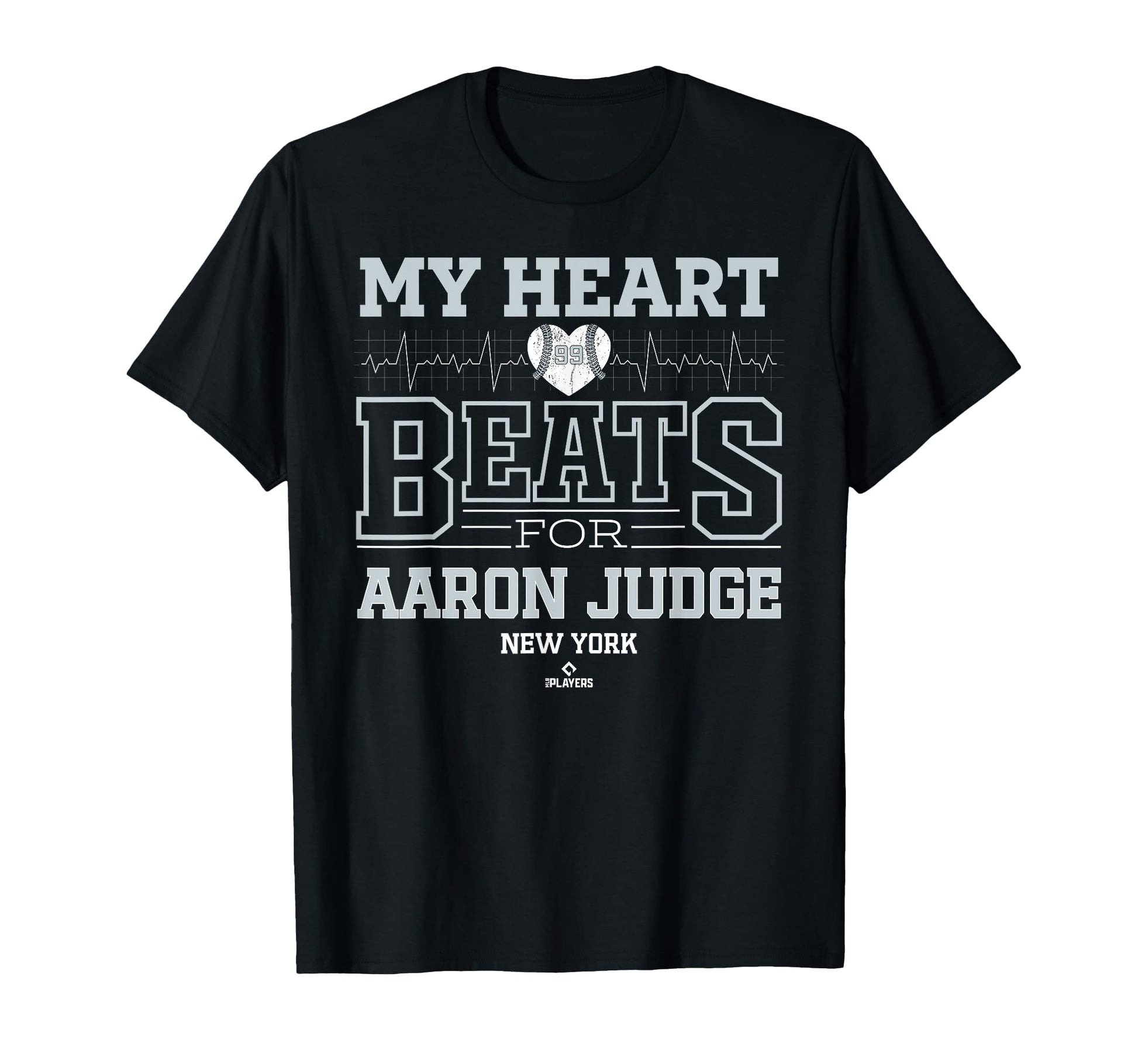 My Heart Beats Aaron Judge New York T-Shirt - Unique Graphic Men Women - T-Shirt, Sweatshirt, Hoodie