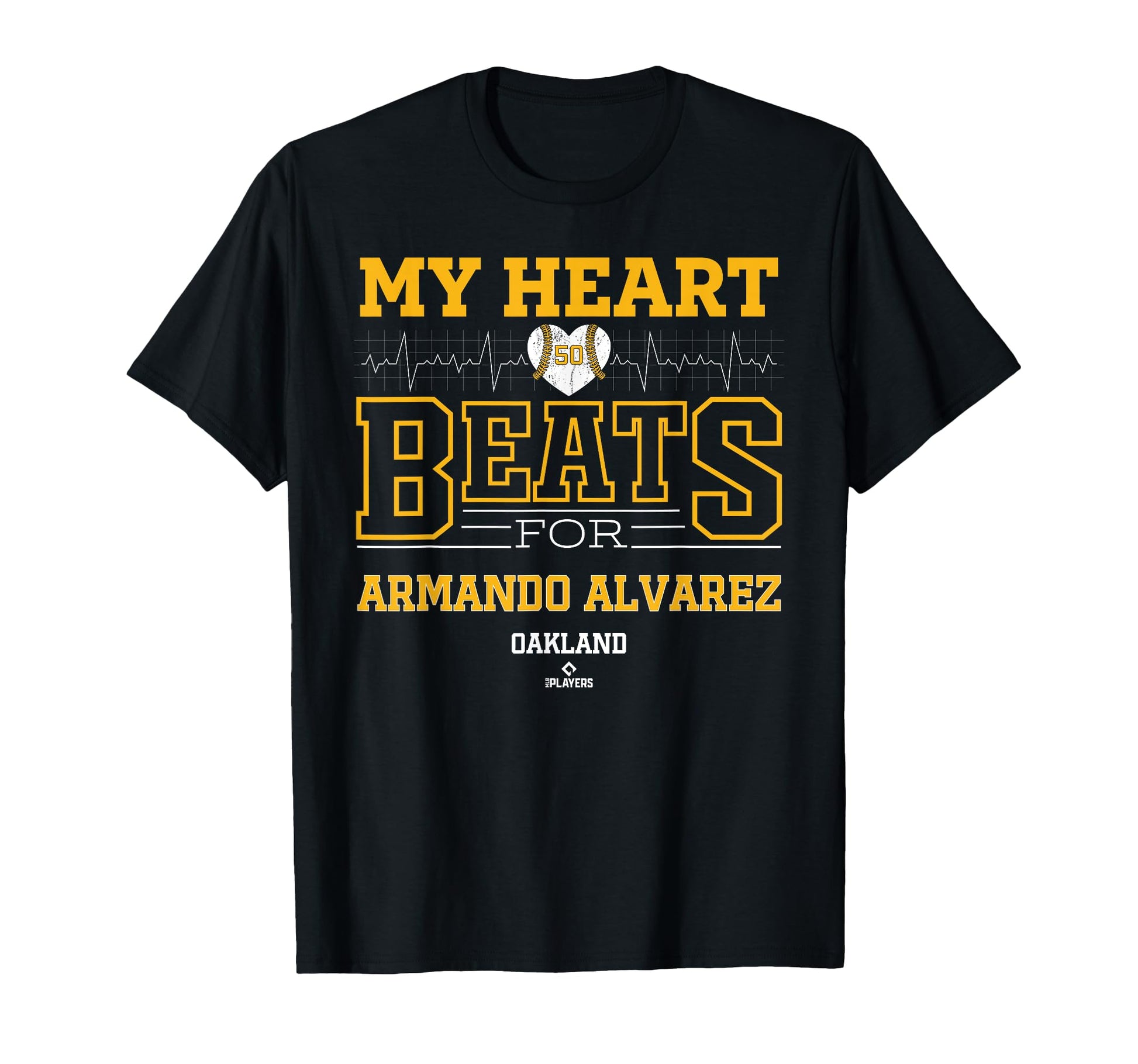 My Heart Beats Armando Alvarez Oakland T-Shirt - Unique Graphic for Adults - T-Shirt, Sweatshirt, Hoodie