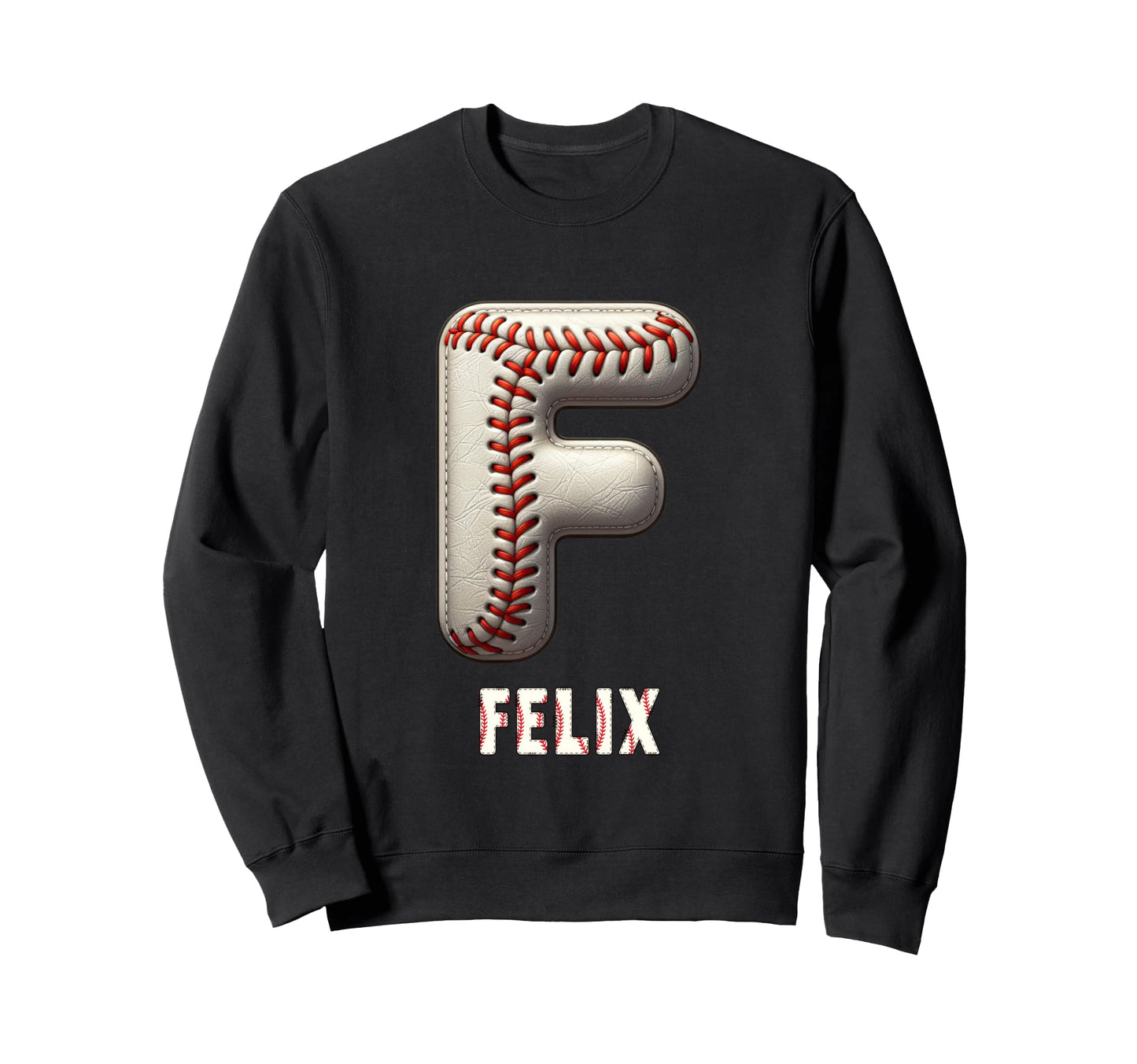 Baseball Home Run Jayden Initial Sweatshirt - Streetwear Style Men Women - T-Shirt, Sweatshirt, Hoodie