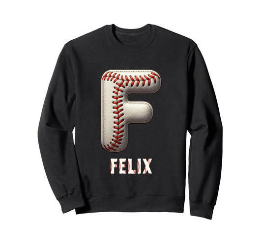 Baseball Home Run Jayden Initial Sweatshirt - Streetwear Style Men Women - T-Shirt, Sweatshirt, Hoodie