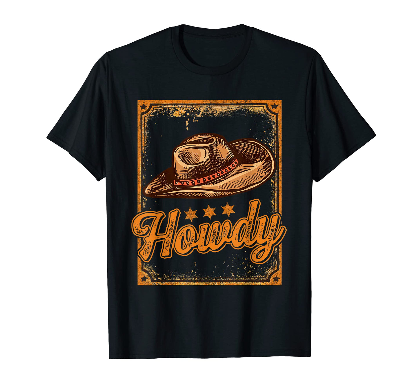 Howdy Cowgirl Country Western Yeehaw Cowgirl T-Shirt - Graphic Print Unisex - T-Shirt, Sweatshirt, Hoodie