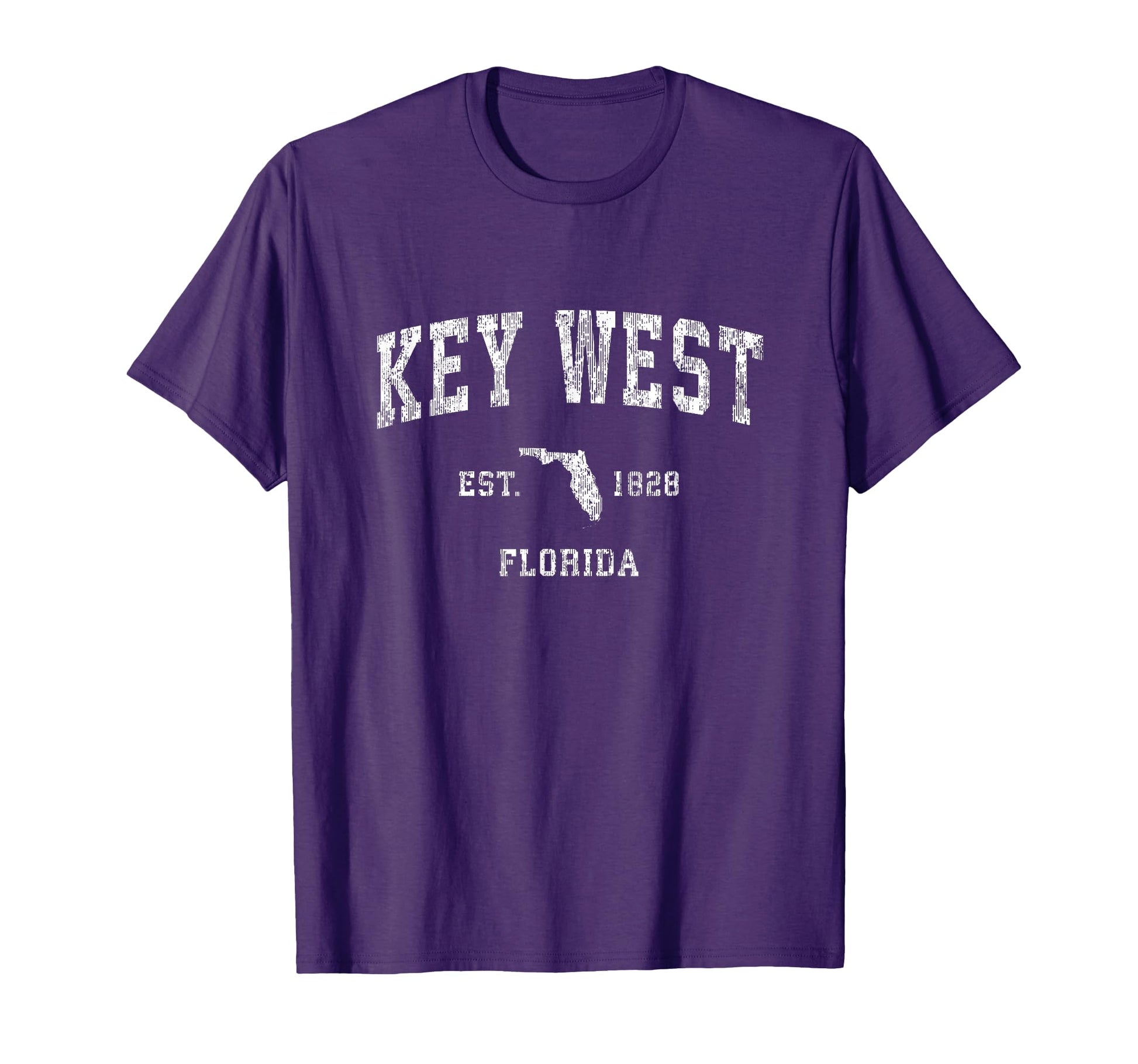 Key West Florida Fl Athletic Sports T-Shirt - Aesthetic Graphic for Adults - T-Shirt, Sweatshirt, Hoodie