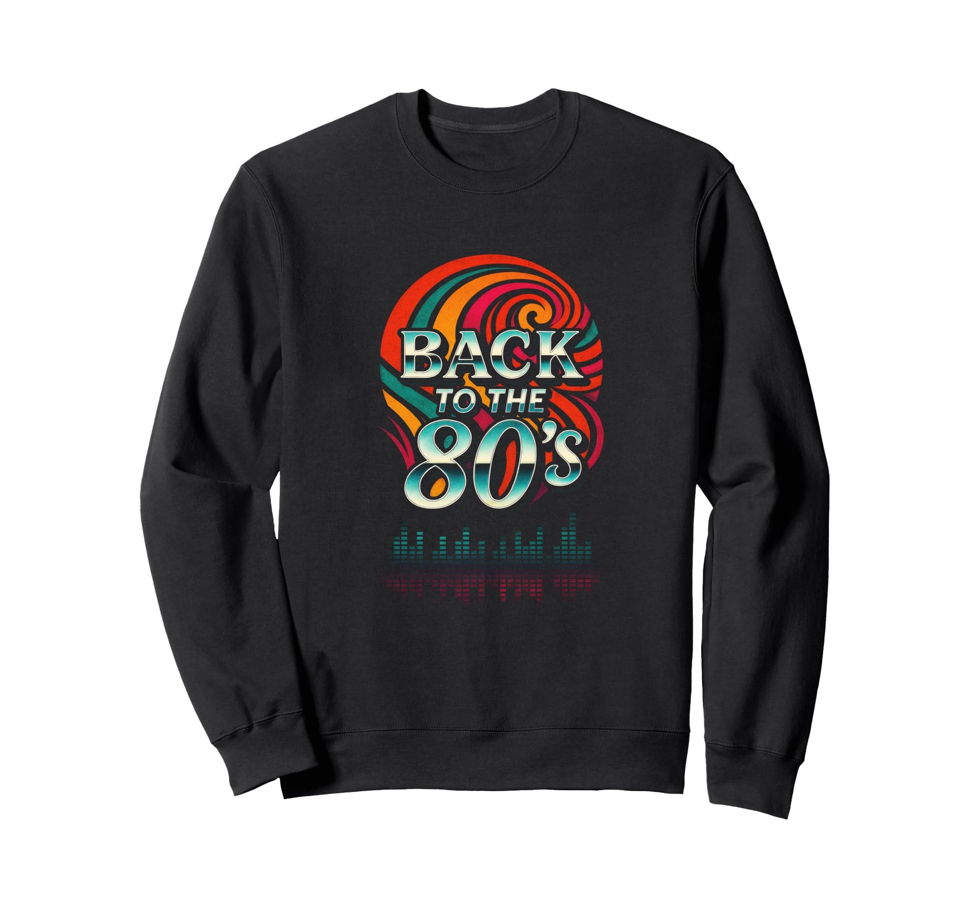 Back To 80S Nostalgia Music Sweatshirt - Trendy Graphic for Adults - T-Shirt, Sweatshirt, Hoodie