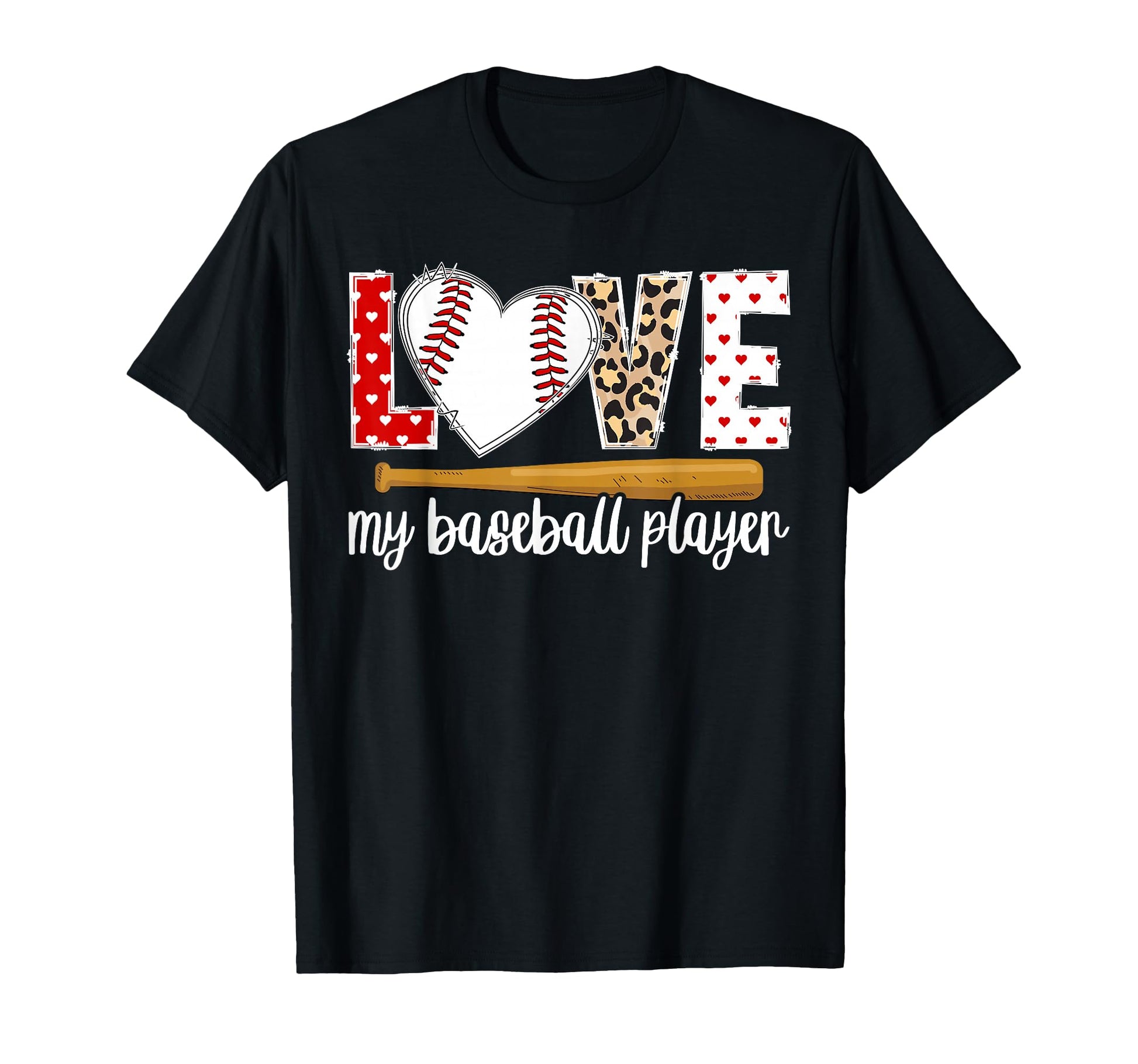 Love My Baseball Players Girlfriend T-Shirt - Fun Novelty Design Unisex - T-Shirt, Sweatshirt, Hoodie