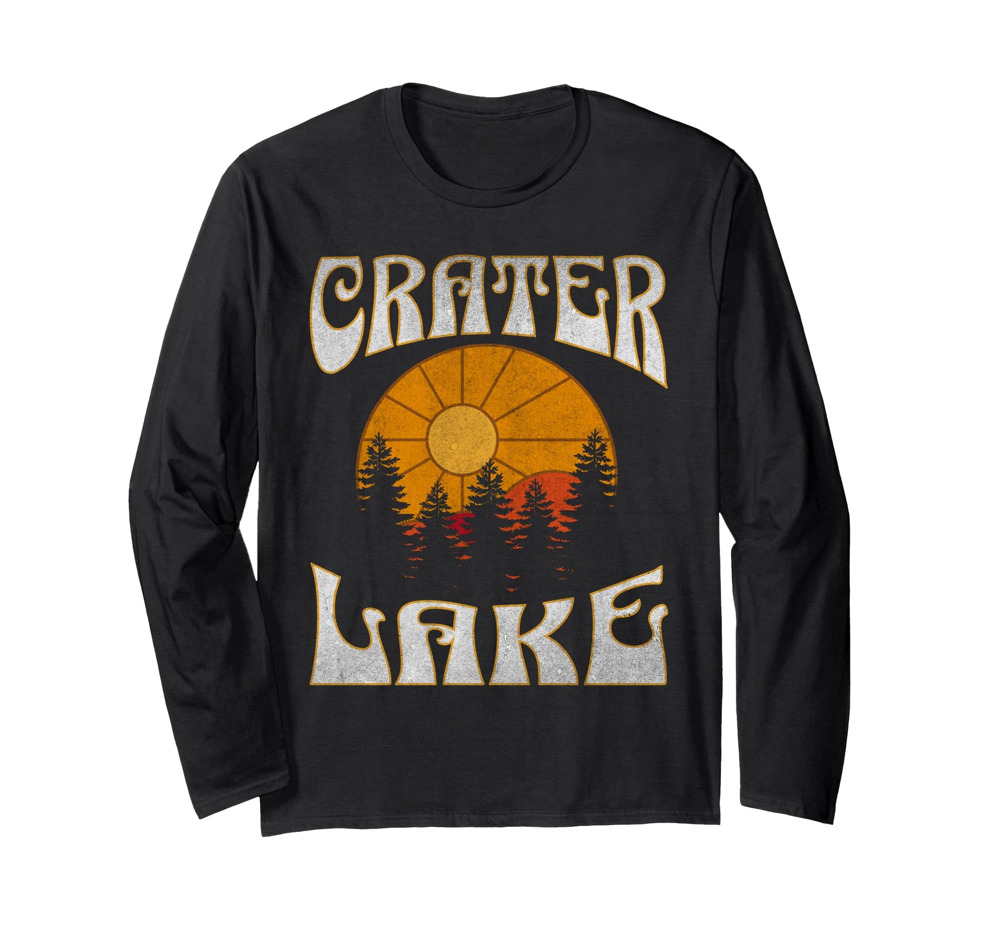 Crater Lake National Park Oregon Usa T-Shirt - Custom Art Print Unisex - T-Shirt, Sweatshirt, Hoodie