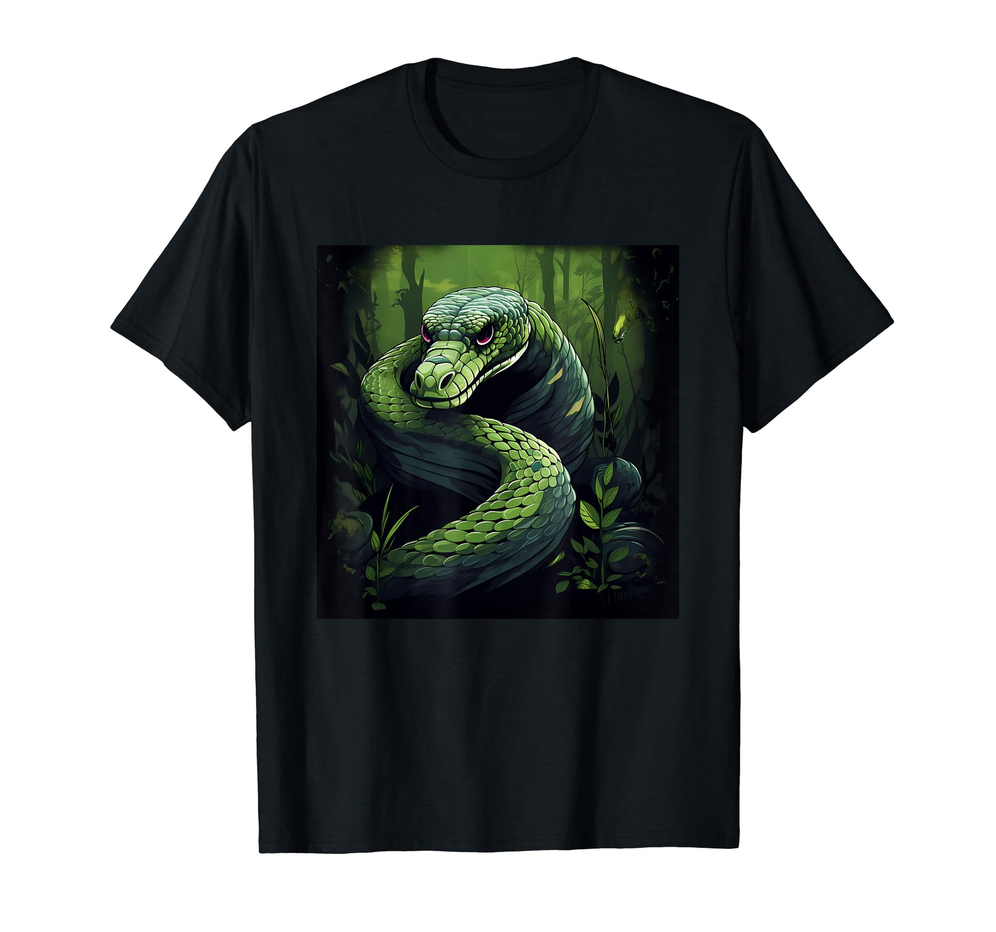 Western Green Mamba T-Shirt - Casual Everyday Wear Unisex - T-Shirt, Sweatshirt, Hoodie