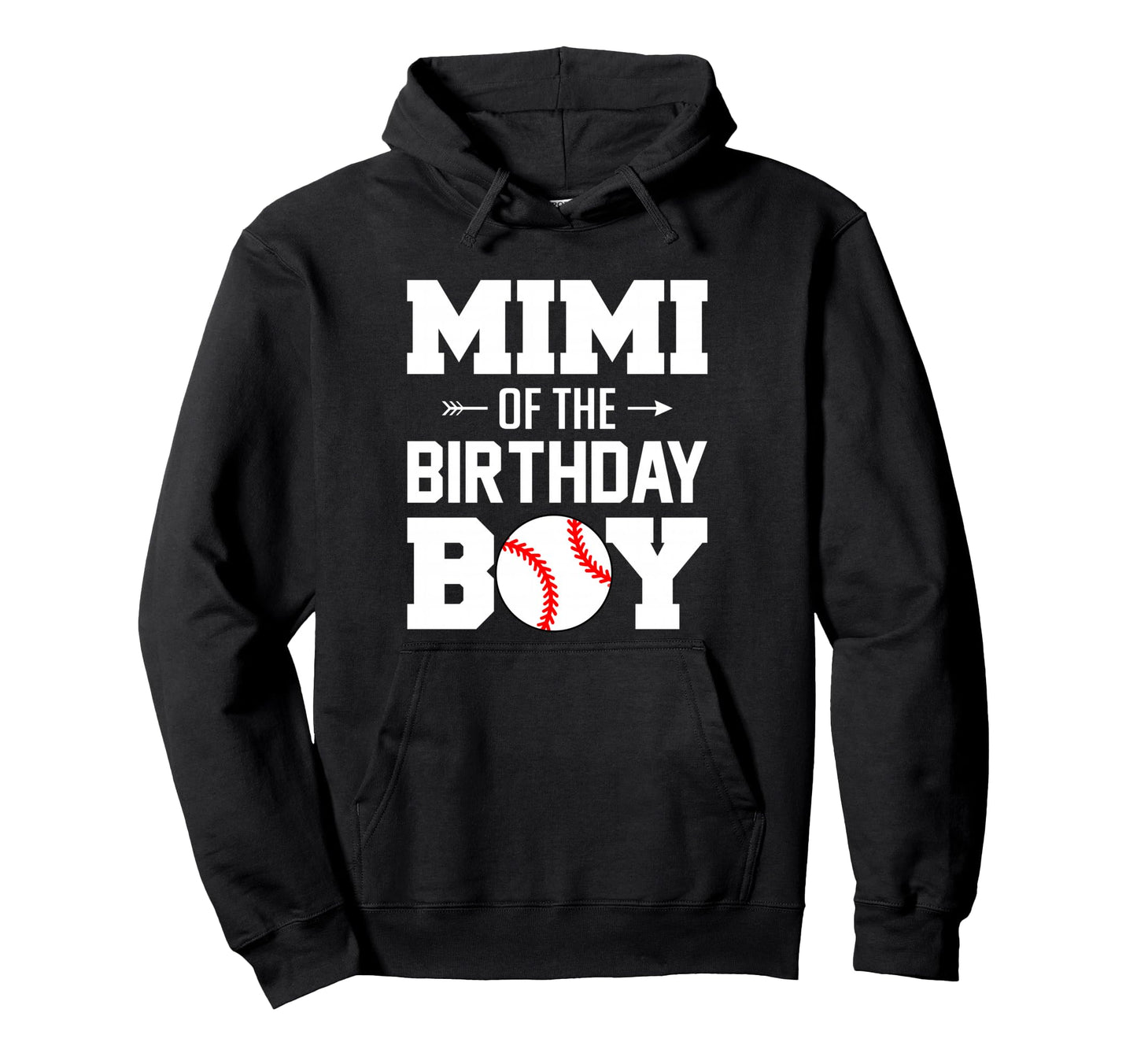 Mimi Birthday Funny Baseball Family Hoodie - Aesthetic Graphic Men Women - T-Shirt, Sweatshirt, Hoodie