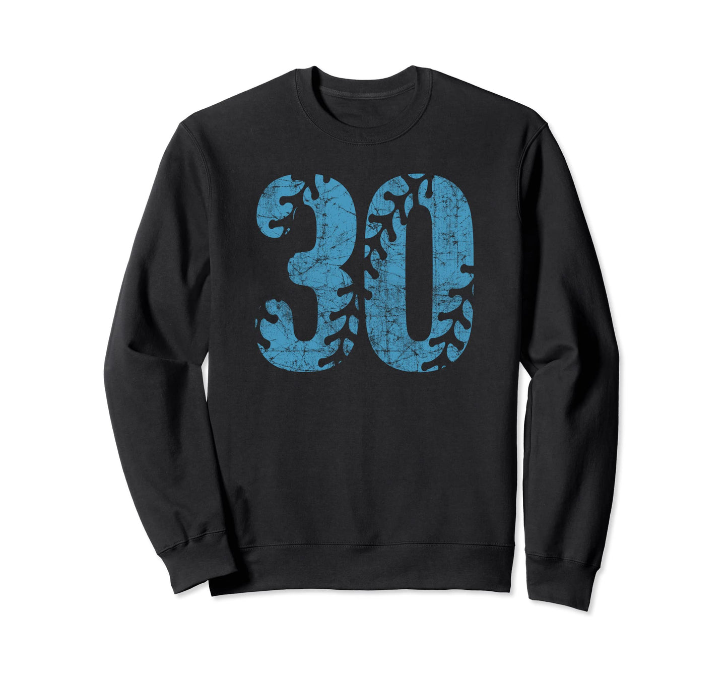 Baseball Softball Mom 30 Number Sweatshirt - Trendy Graphic Men Women - T-Shirt, Sweatshirt, Hoodie