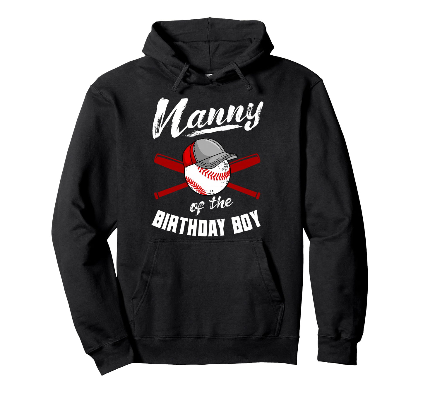 Nanny Birthday Baseball Bday Party Hoodie - Streetwear Style Men Women - T-Shirt, Sweatshirt, Hoodie