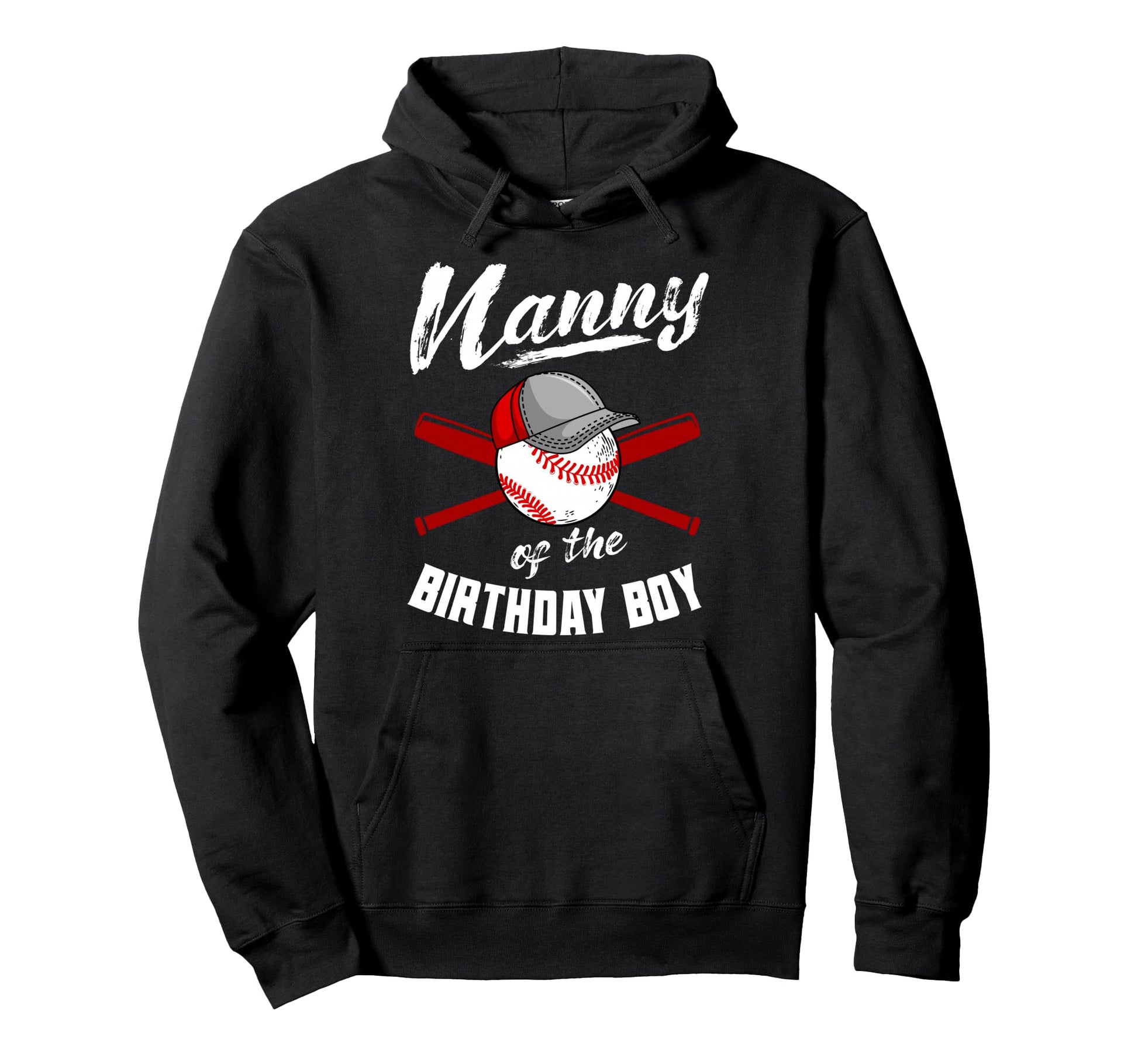 Nanny Birthday Baseball Bday Party Hoodie - Streetwear Style Men Women - T-Shirt, Sweatshirt, Hoodie