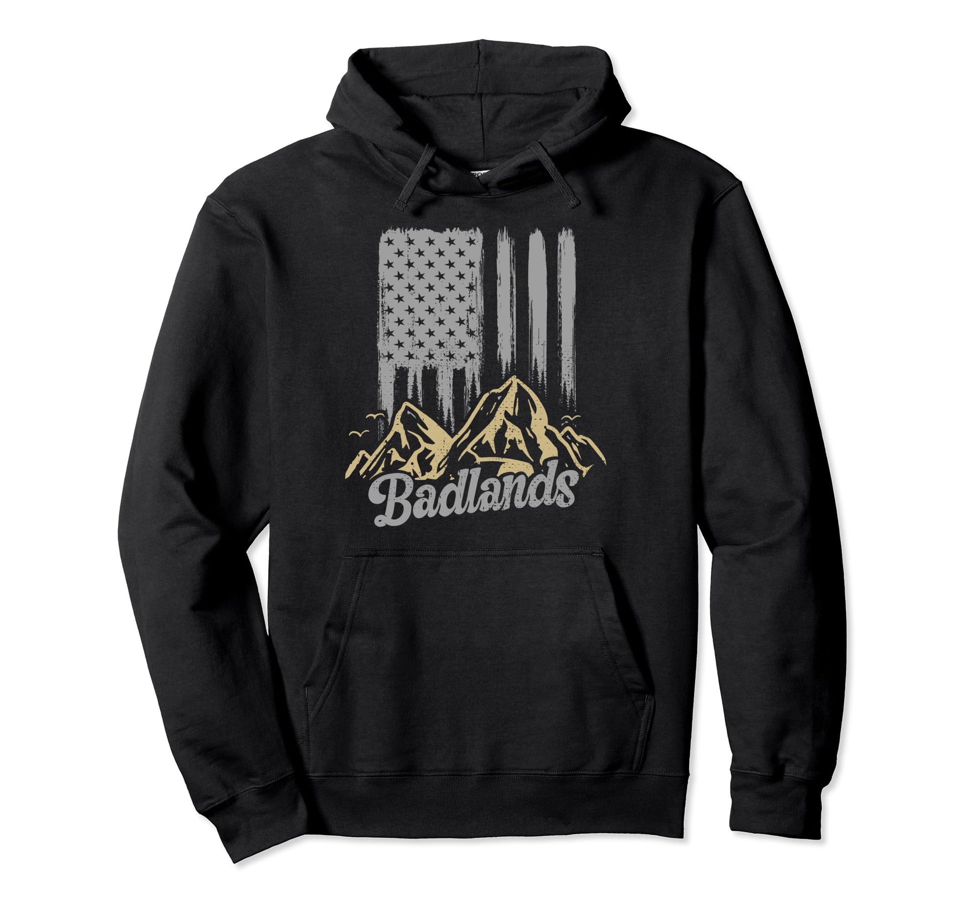 Badlands National Park Us Badlands Hoodie - Custom Art Print for Adults - T-Shirt, Sweatshirt, Hoodie