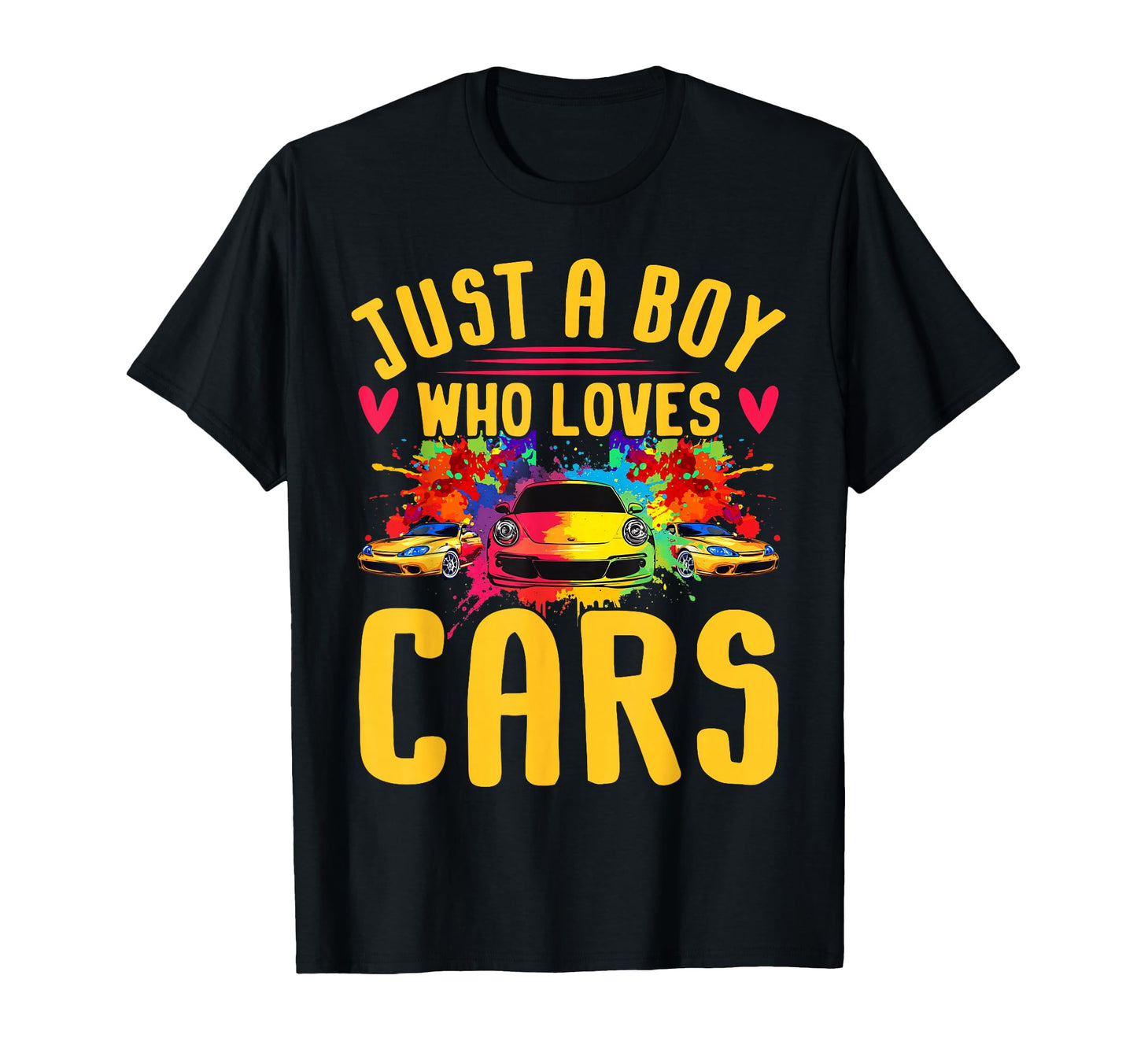 Just Who Loves Cars Sleek Sports T-Shirt - Aesthetic Graphic for Adults - T-Shirt, Sweatshirt, Hoodie