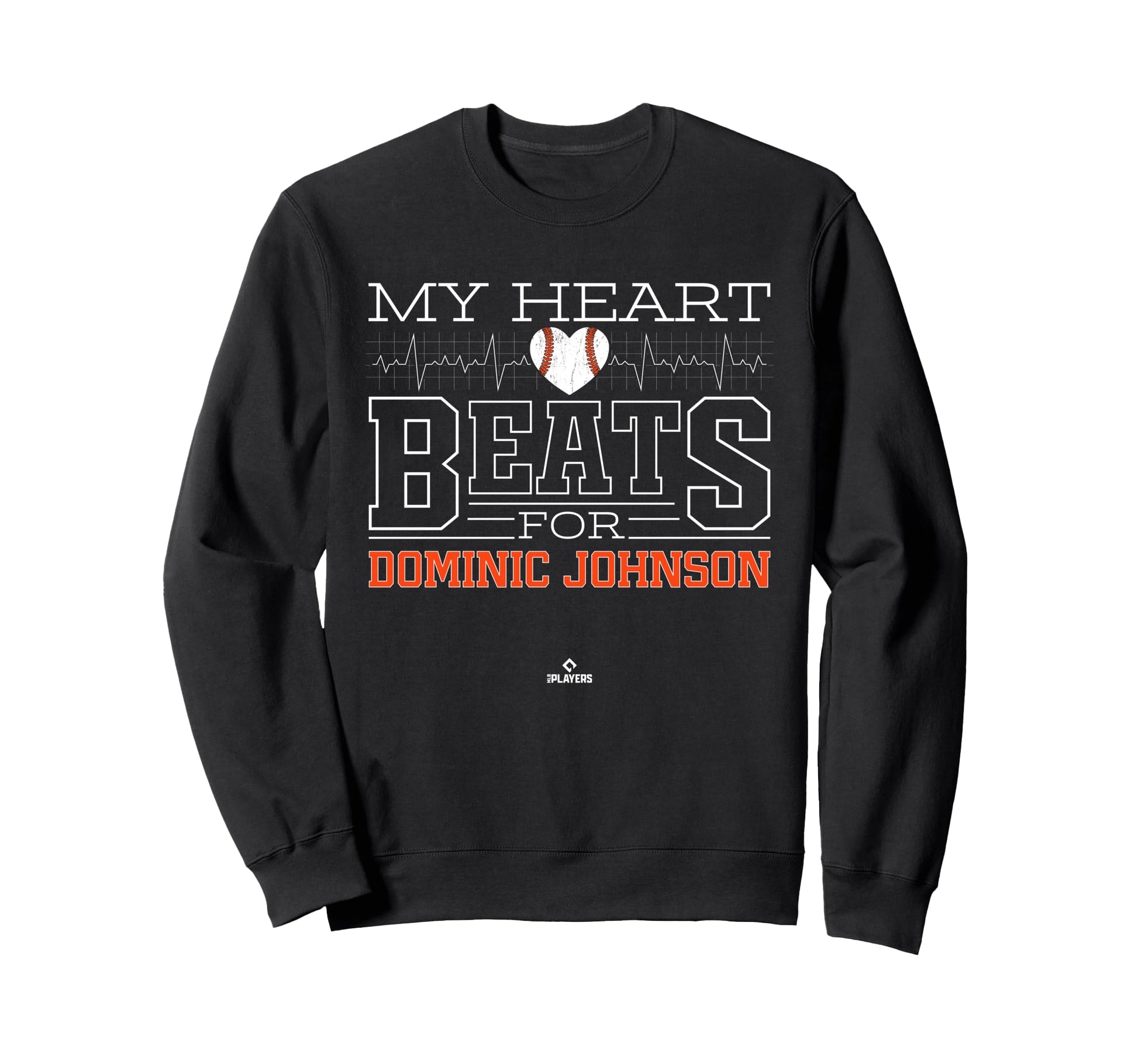 My Heart Beats Dominic Johnson Sweatshirt - Minimalist Print Unisex - T-Shirt, Sweatshirt, Hoodie