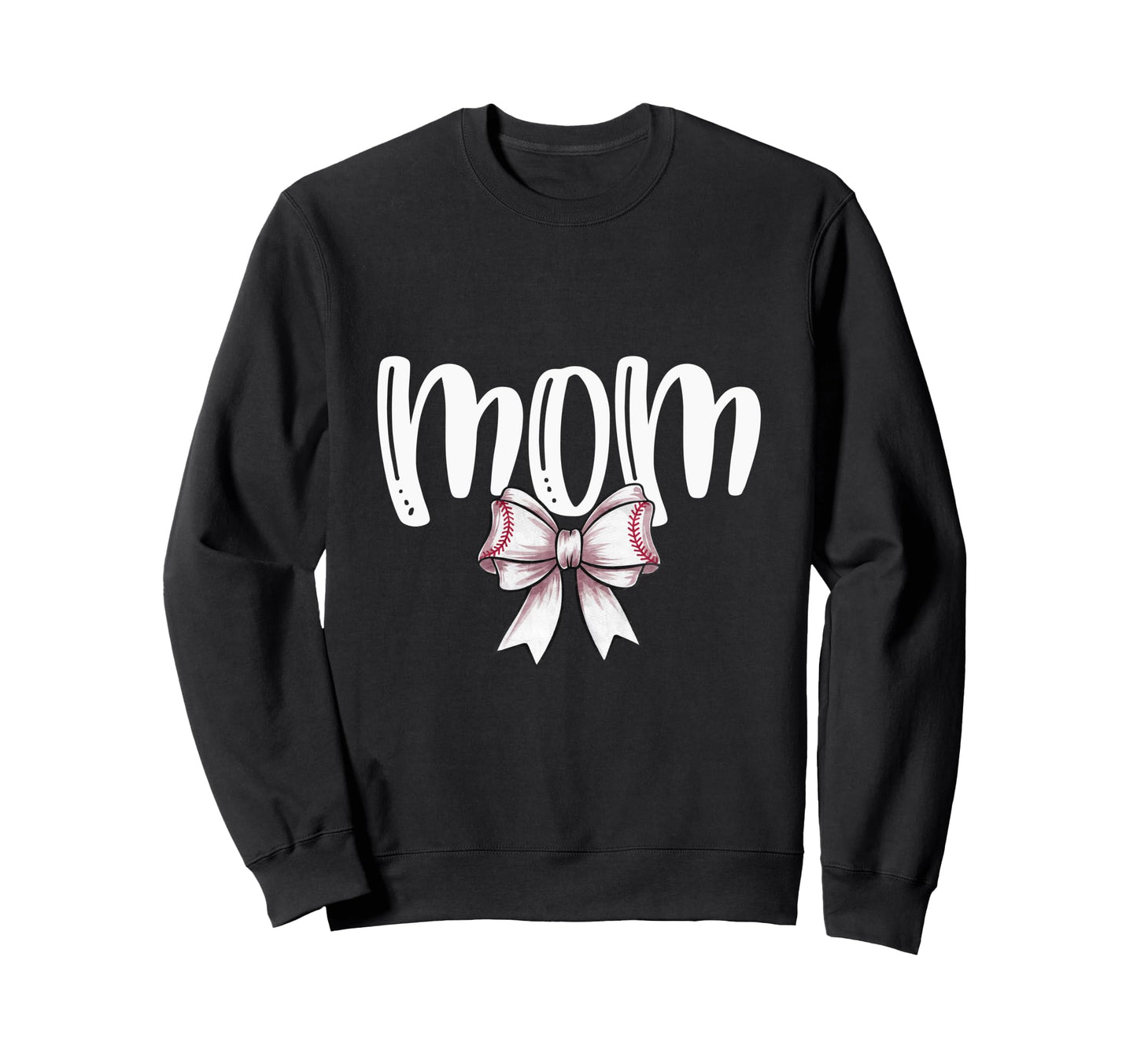 Coquette Baseball Mom Spirit Sweatshirt - Custom Art Print Unisex - T-Shirt, Sweatshirt, Hoodie