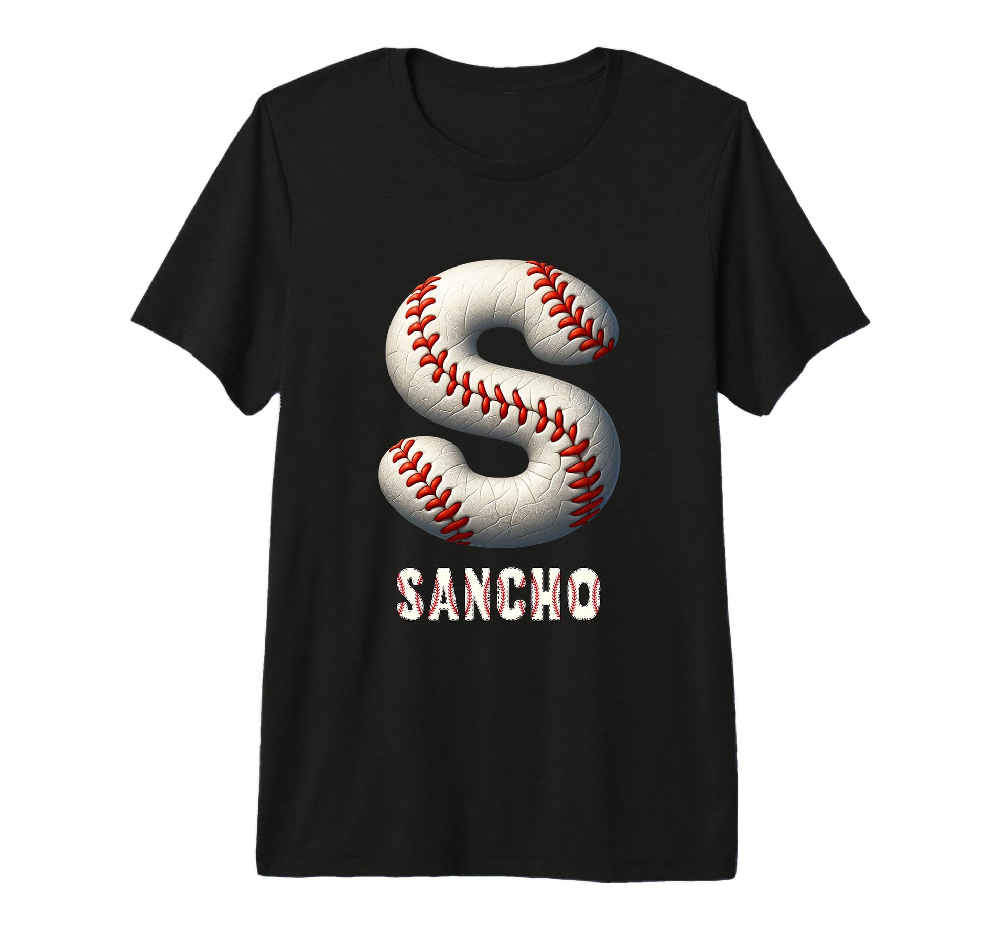 Baseball Home Run Nilo Initial Letter T-Shirt - Trendy Graphic Men Women - T-Shirt, Sweatshirt, Hoodie
