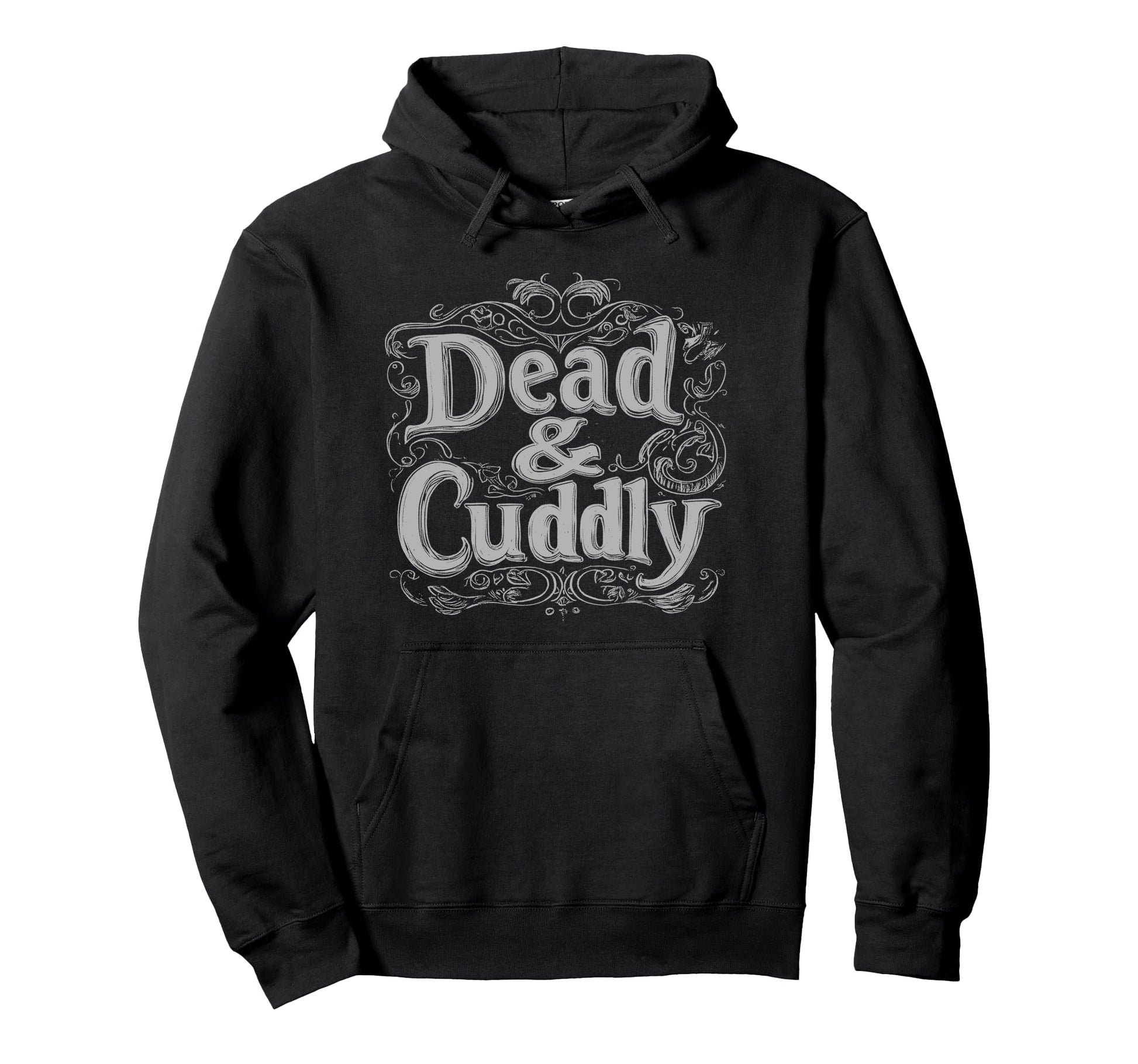 Dead And Cuddly Gothic Alt Grunge Hip Hop Hoodie - Custom Art Print Unisex - T-Shirt, Sweatshirt, Hoodie