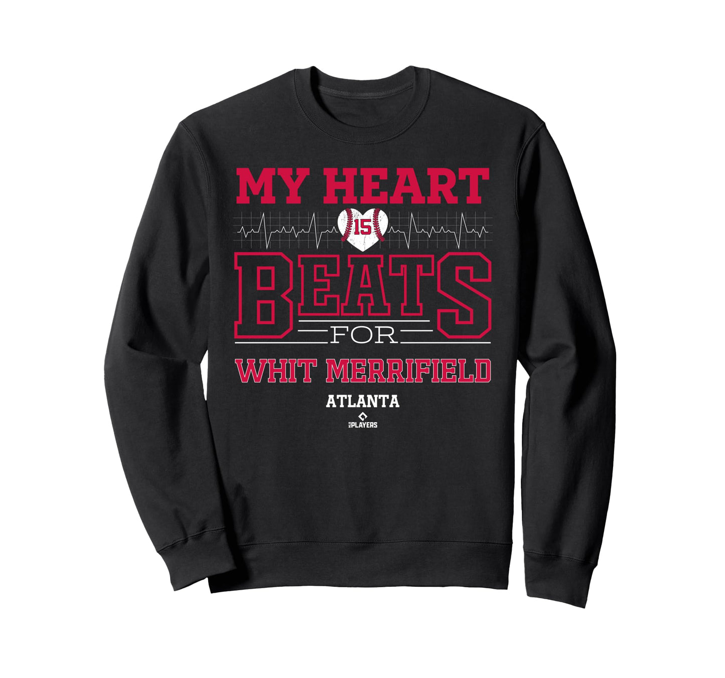 My Heart Beats Whit Merrifield Sweatshirt - Graphic Print for Adults - T-Shirt, Sweatshirt, Hoodie