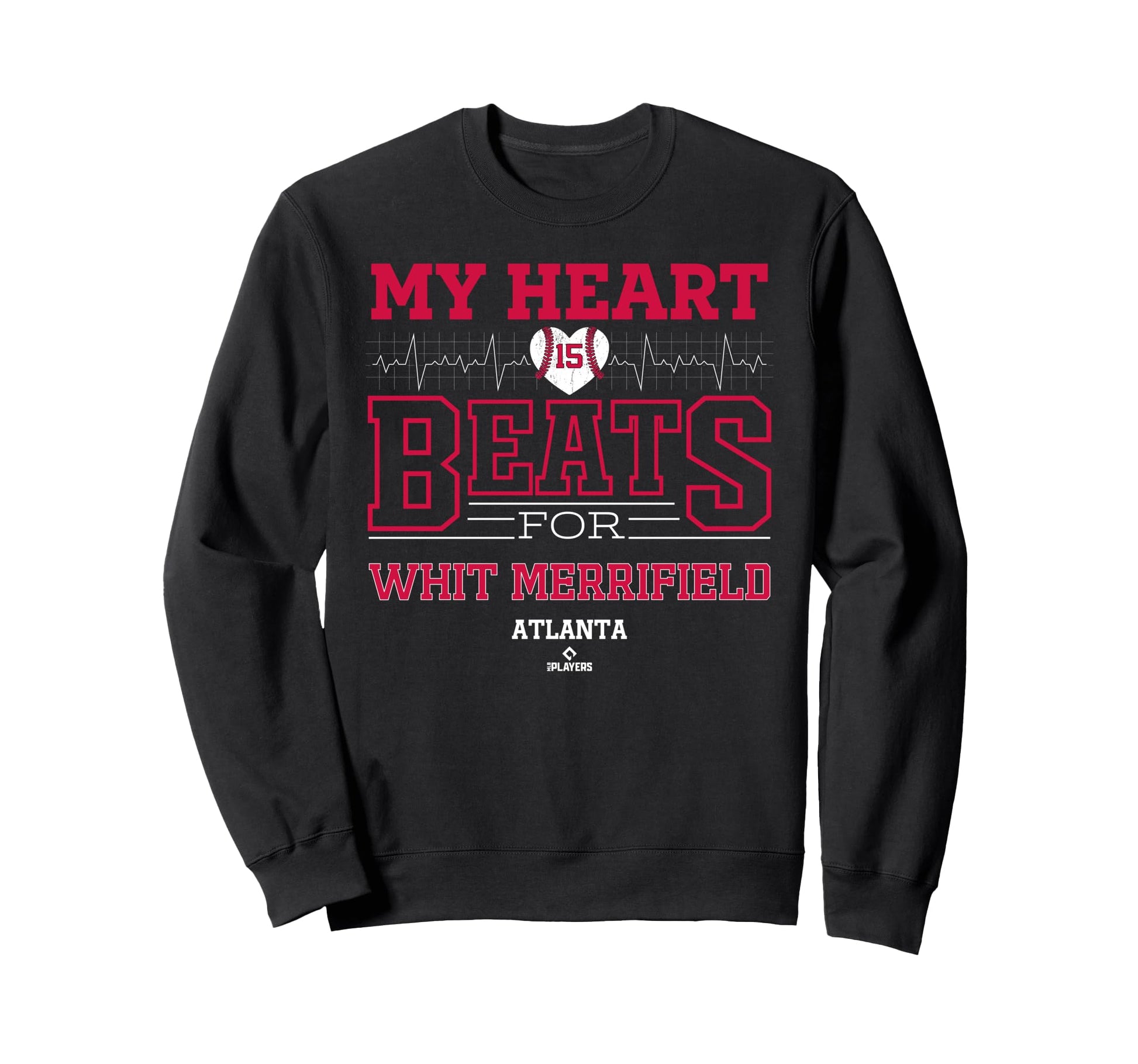 My Heart Beats Whit Merrifield Sweatshirt - Graphic Print for Adults - T-Shirt, Sweatshirt, Hoodie
