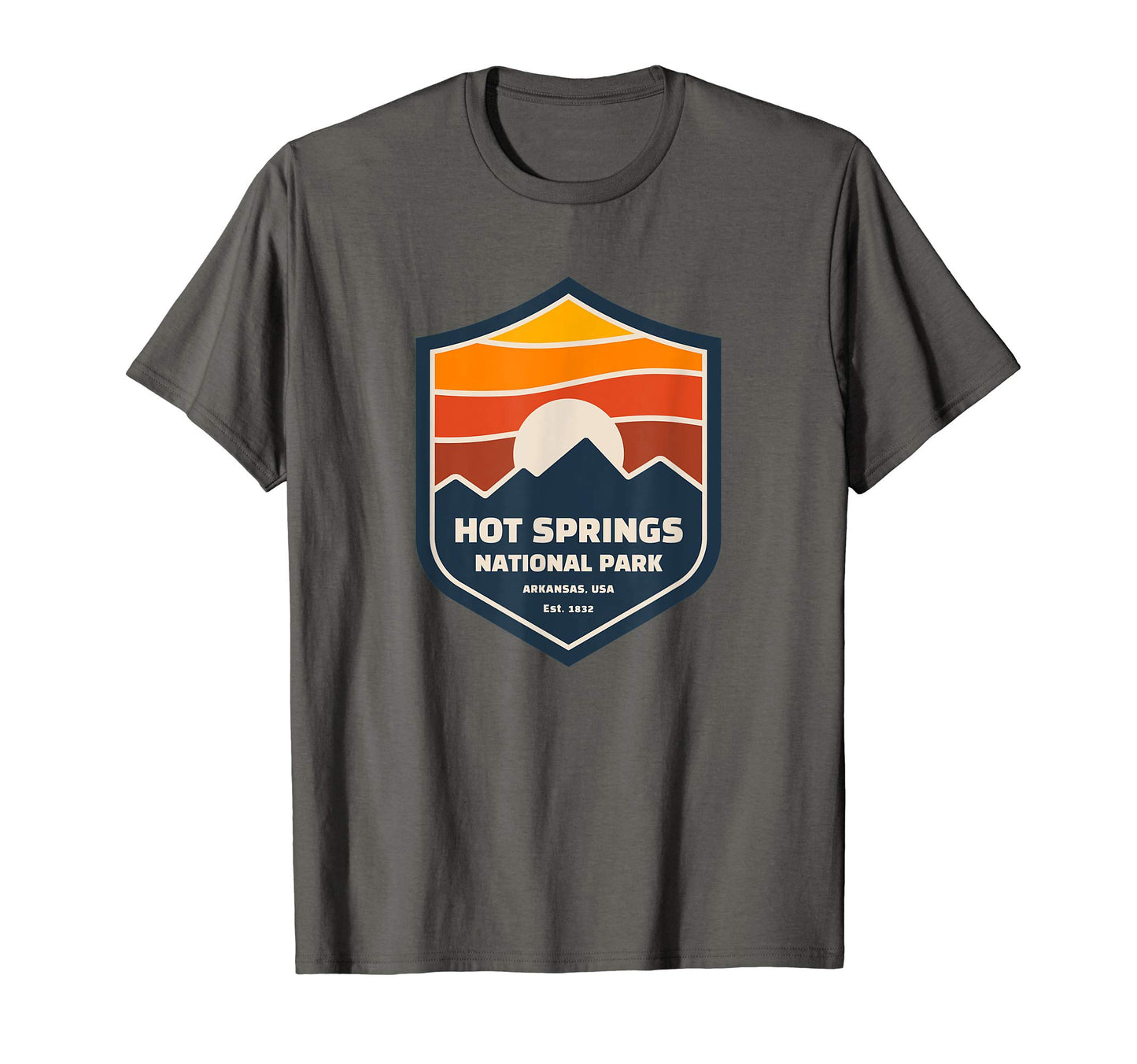 Family Vacation Gift Hot Springs T-Shirt - Custom Art Print Unisex - T-Shirt, Sweatshirt, Hoodie