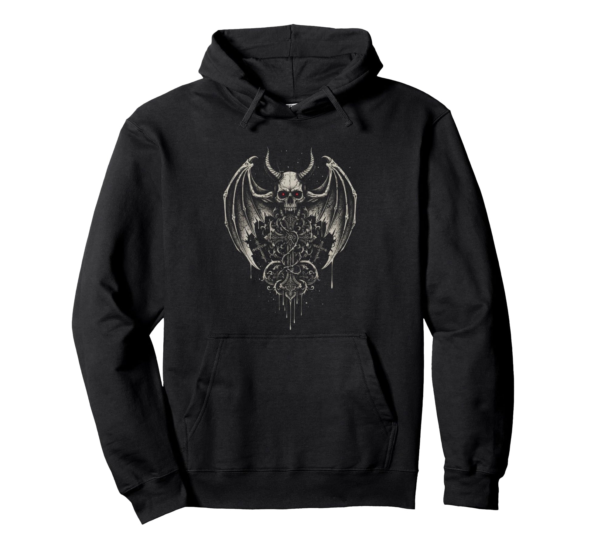 Occult Y2K Grunge Aesthetic Alt Goth Hoodie - Aesthetic Graphic for Adults - T-Shirt, Sweatshirt, Hoodie