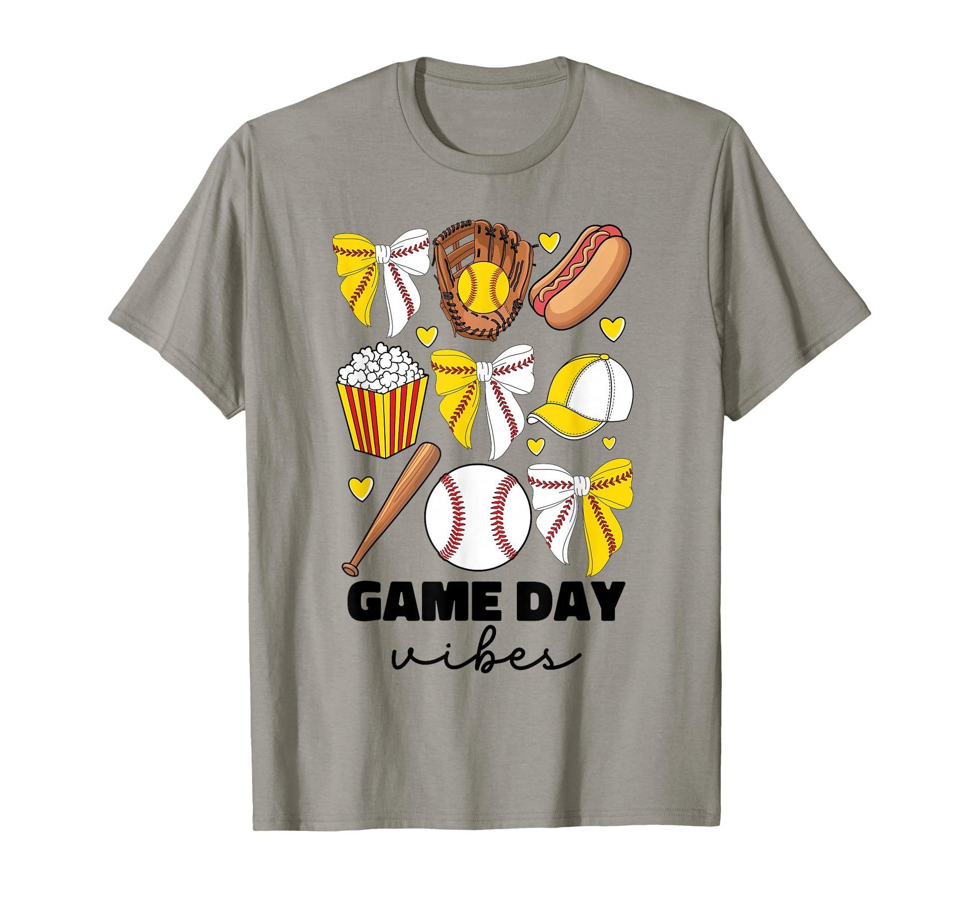 Baseball And Softball Mom Game Day T-Shirt - Unique Graphic for Adults - T-Shirt, Sweatshirt, Hoodie