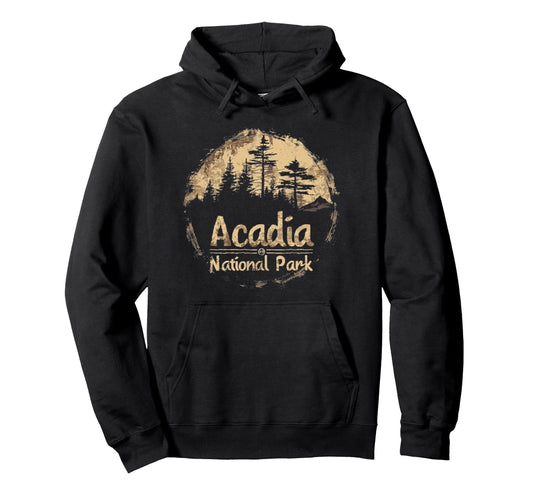 Acadia Us National Park Hoodie - Casual Everyday Wear for Adults - T-Shirt, Sweatshirt, Hoodie