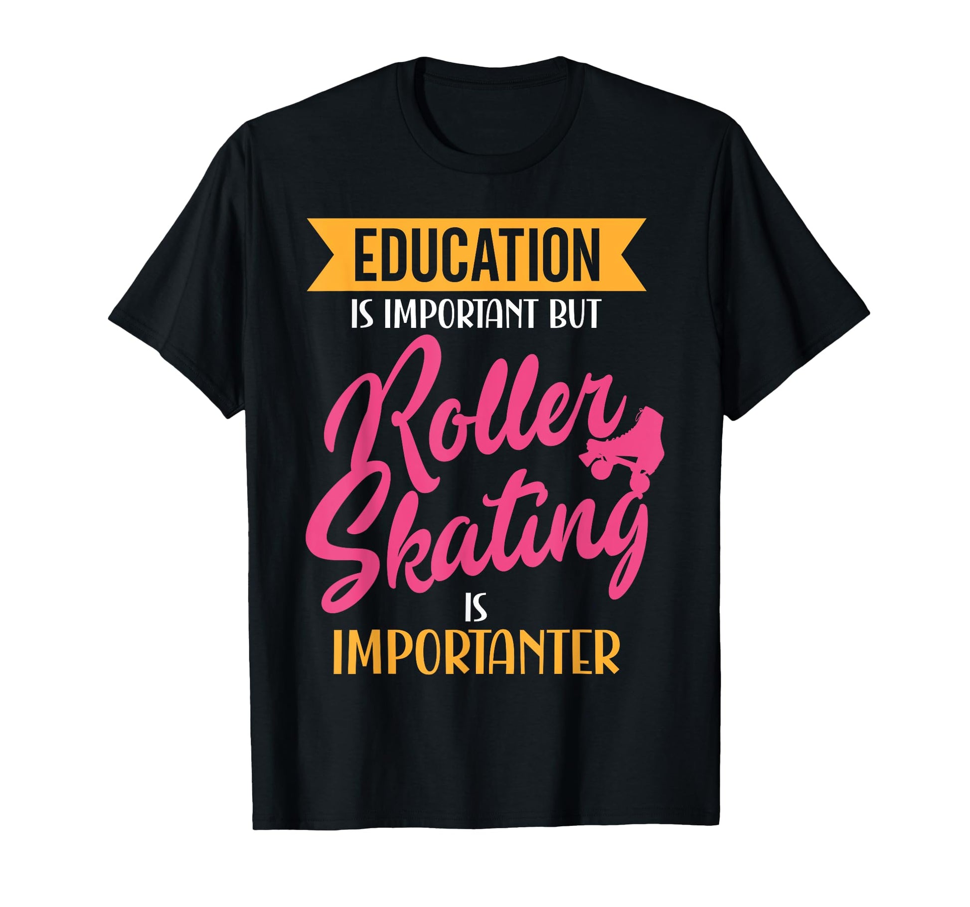 Roller Skating Skate 1970S Education T-Shirt - Minimalist Print Men Women - T-Shirt, Sweatshirt, Hoodie