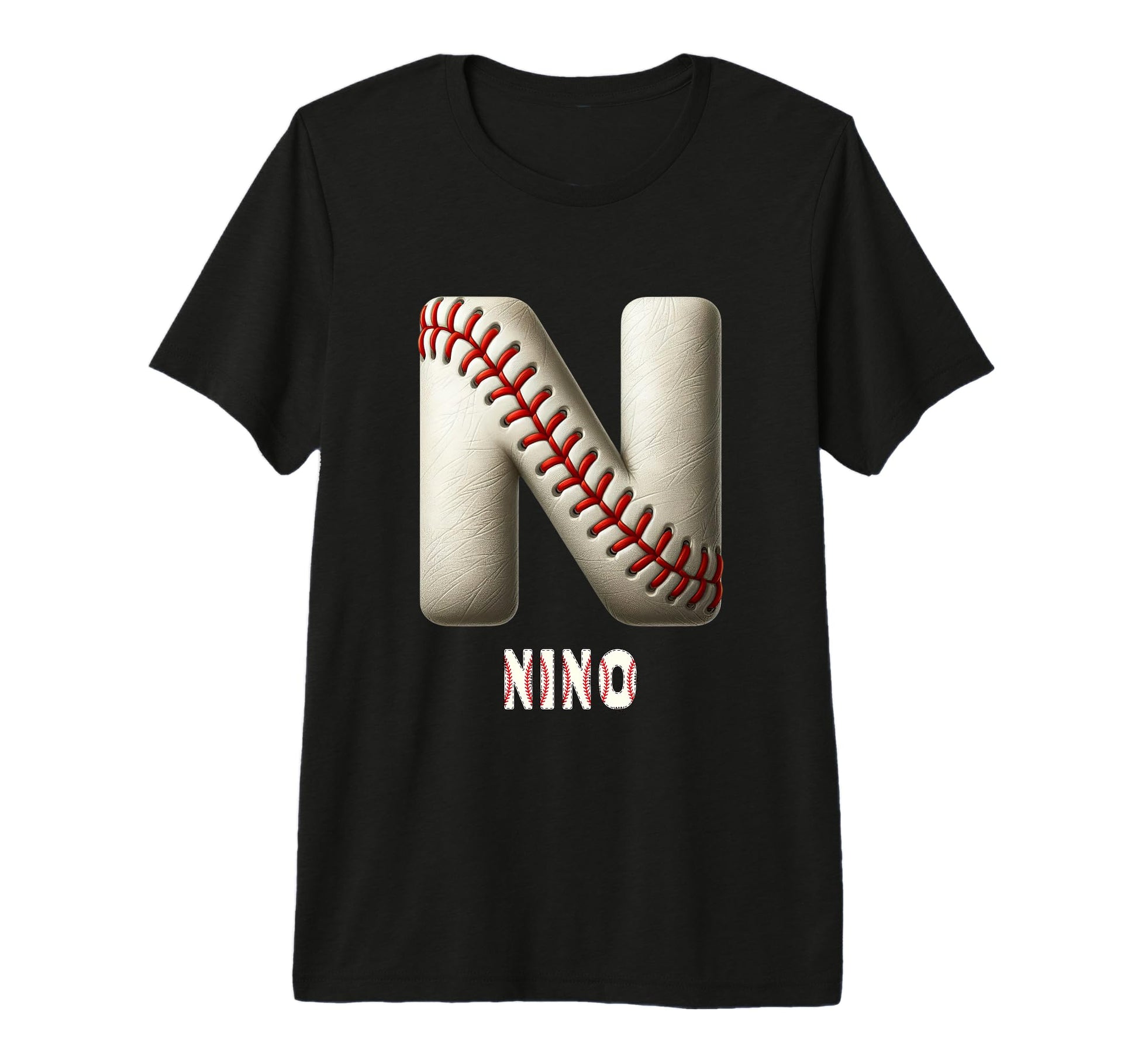 Baseball Home Run Hennes Initial Letter T-Shirt - Novelty Apparel Unisex - T-Shirt, Sweatshirt, Hoodie