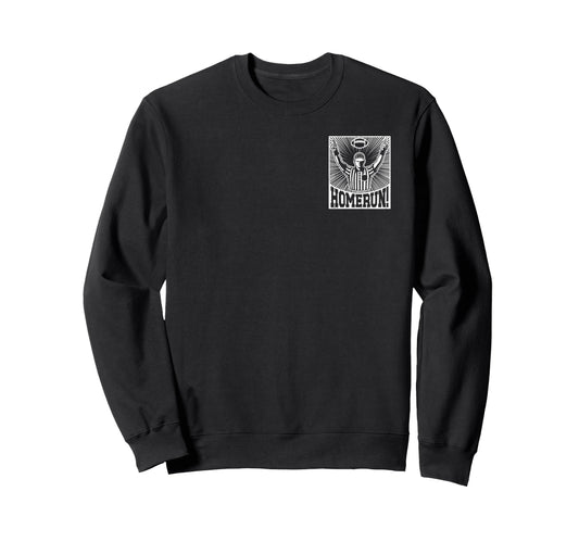 Baseball Football Mix Up Homerun Sweatshirt - Streetwear Style for Adults - T-Shirt, Sweatshirt, Hoodie