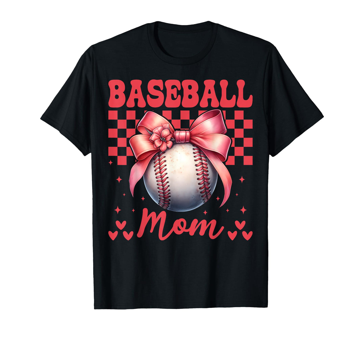 Baseball Mom Baseball Mama Mothers T-Shirt - Minimalist Print Men Women - T-Shirt, Sweatshirt, Hoodie