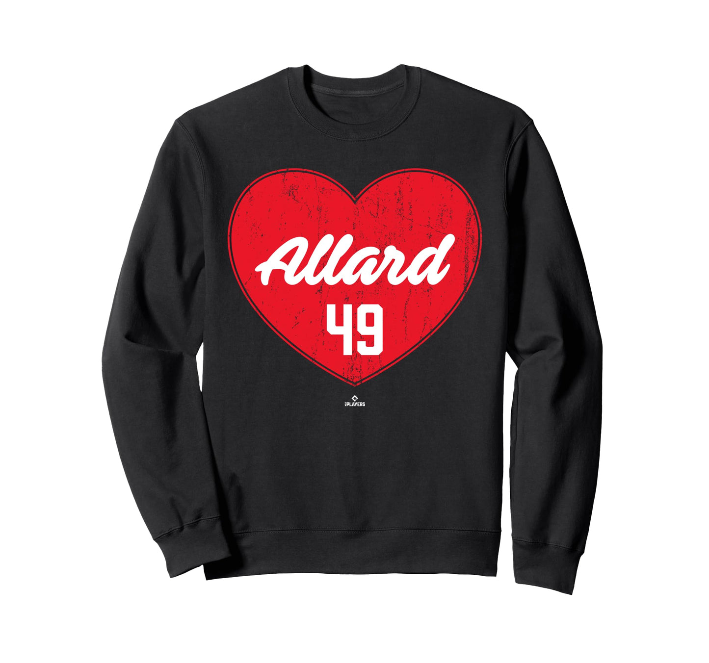Distressed Heart Kolby Allard Sweatshirt - Fun Novelty Design for Adults - T-Shirt, Sweatshirt, Hoodie