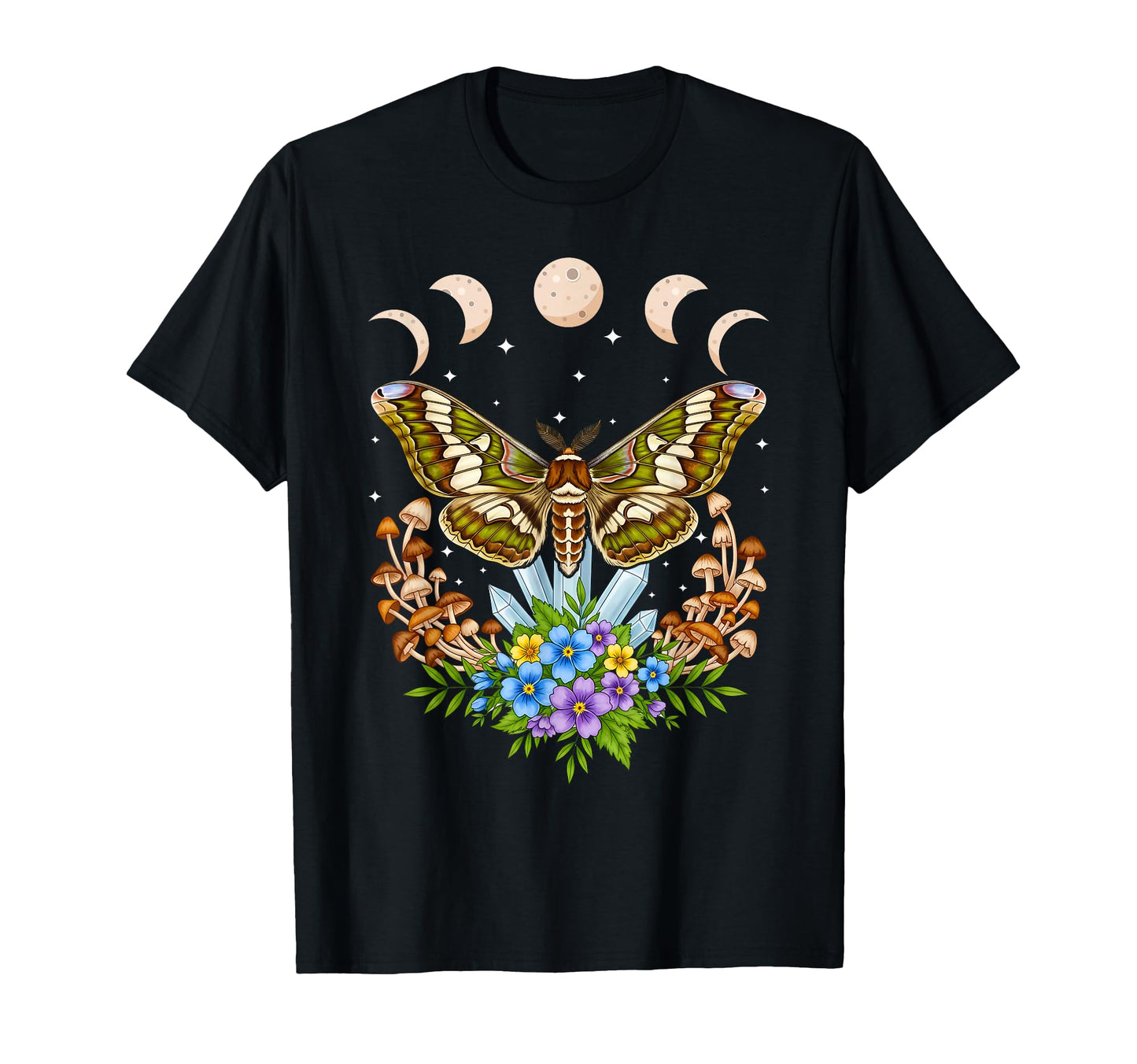 Butterfly Grunge Fairycore Therian Moth T-Shirt - Graphic Print for Adults - T-Shirt, Sweatshirt, Hoodie