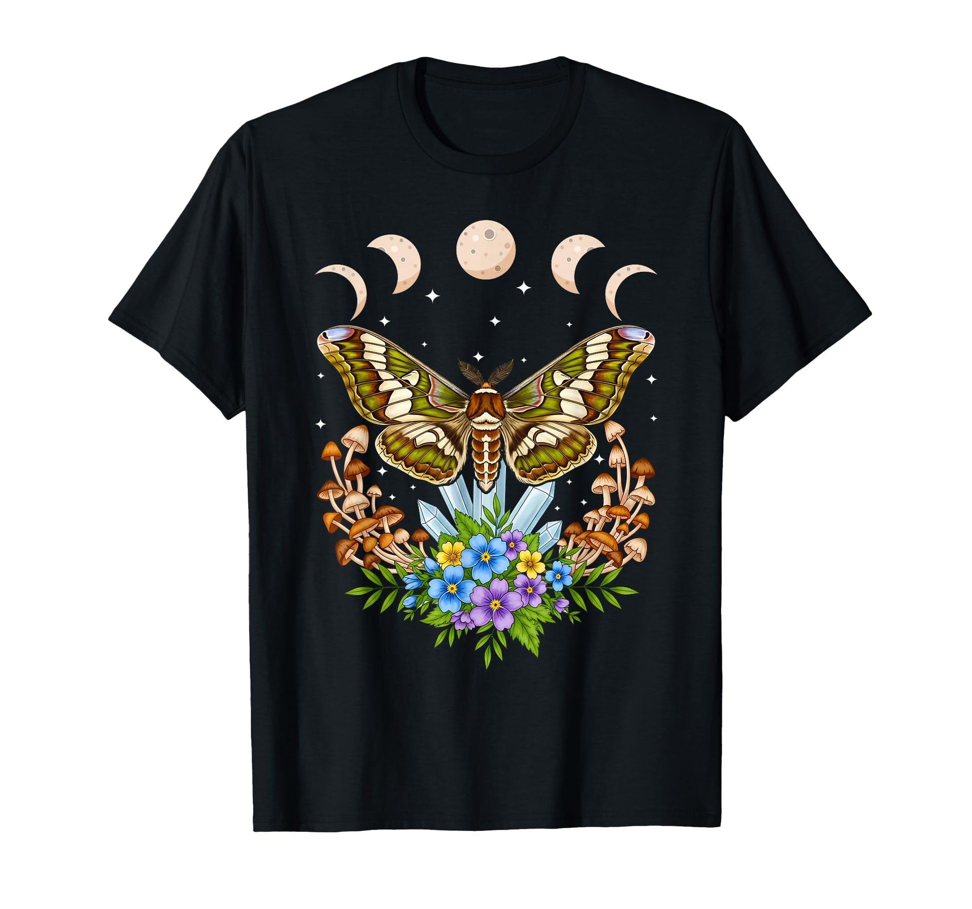 Butterfly Grunge Fairycore Therian Moth T-Shirt - Graphic Print for Adults - T-Shirt, Sweatshirt, Hoodie