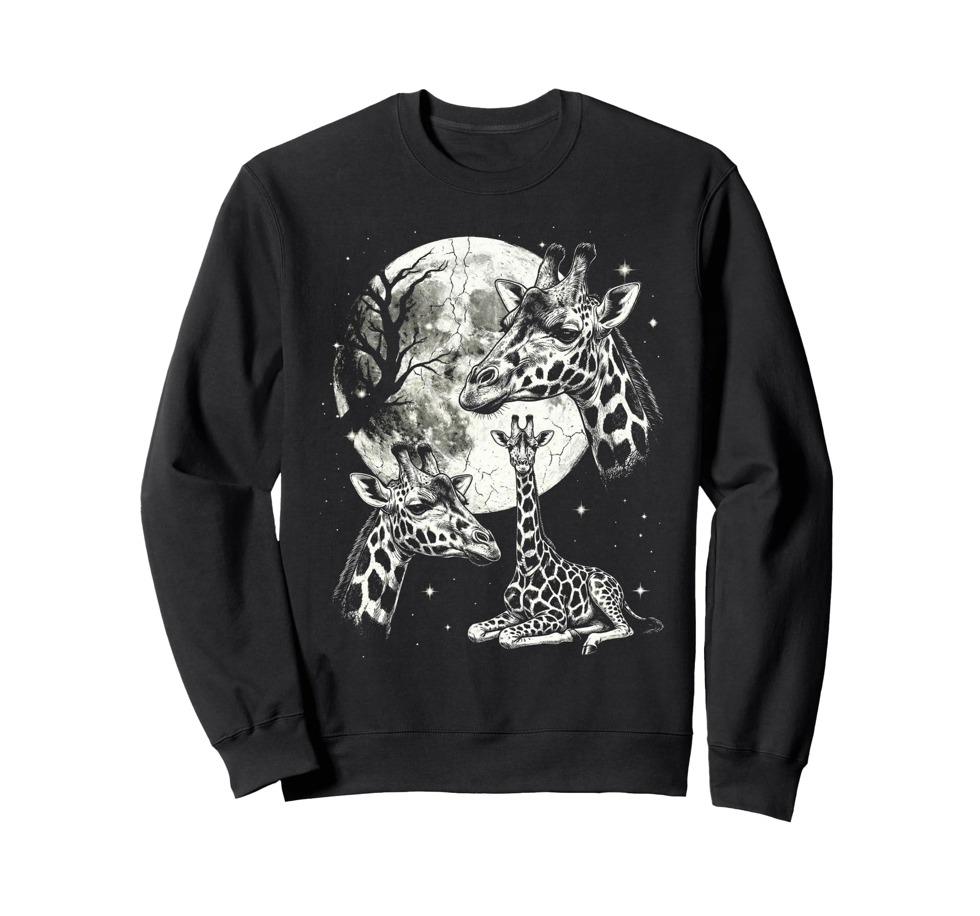 Giraffe 90S Aesthetic Y2K Giraffe Sweatshirt - Trendy Graphic for Adults - T-Shirt, Sweatshirt, Hoodie