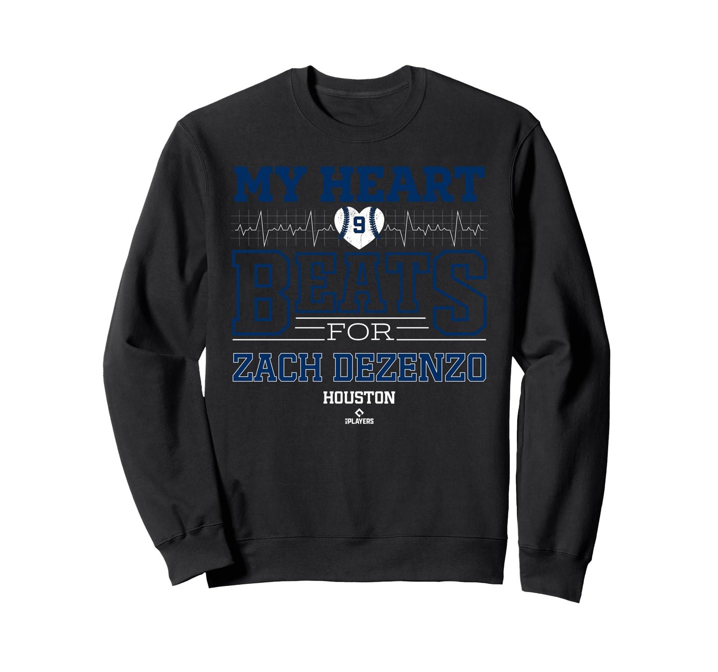 My Heart Beats Zach Dezenzo Houston Sweatshirt - Aesthetic Graphic Unisex - T-Shirt, Sweatshirt, Hoodie