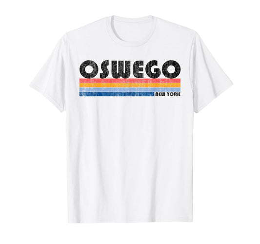 1980S Oswego Ny T-Shirt - Graphic Print Men Women - T-Shirt, Sweatshirt, Hoodie