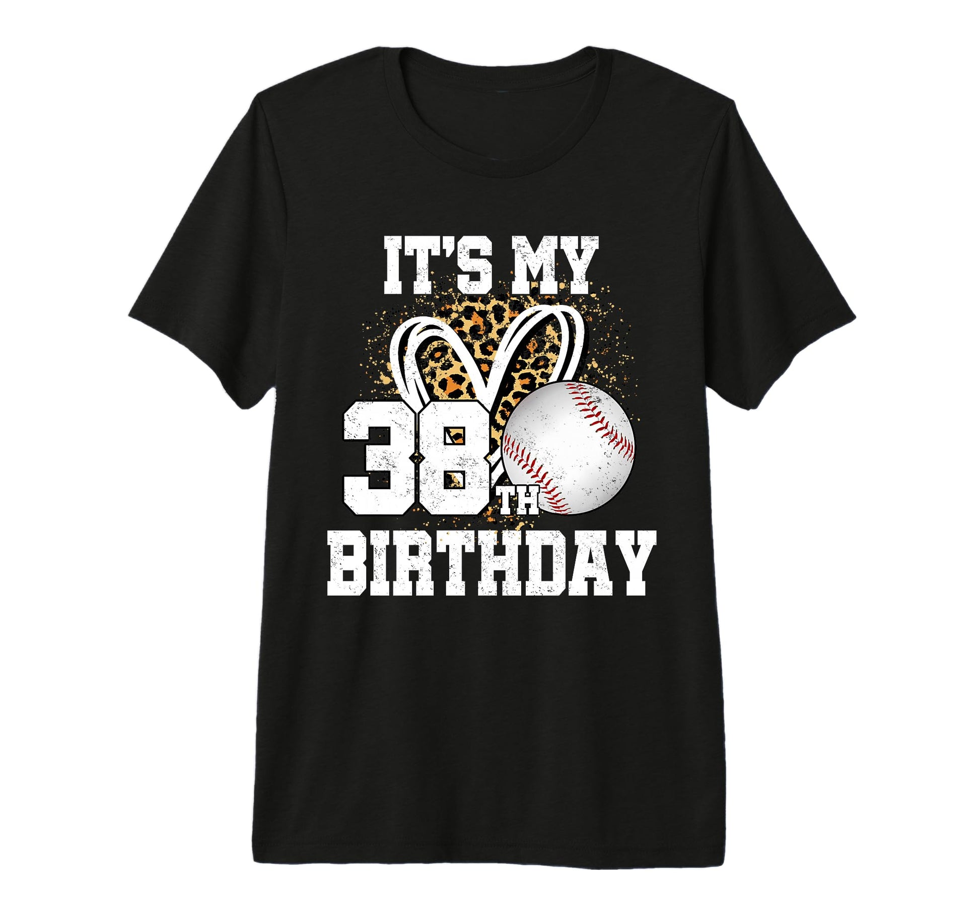 Its My 38Th Birthday Baseball 38 T-Shirt - Fun Novelty Design for Adults - T-Shirt, Sweatshirt, Hoodie