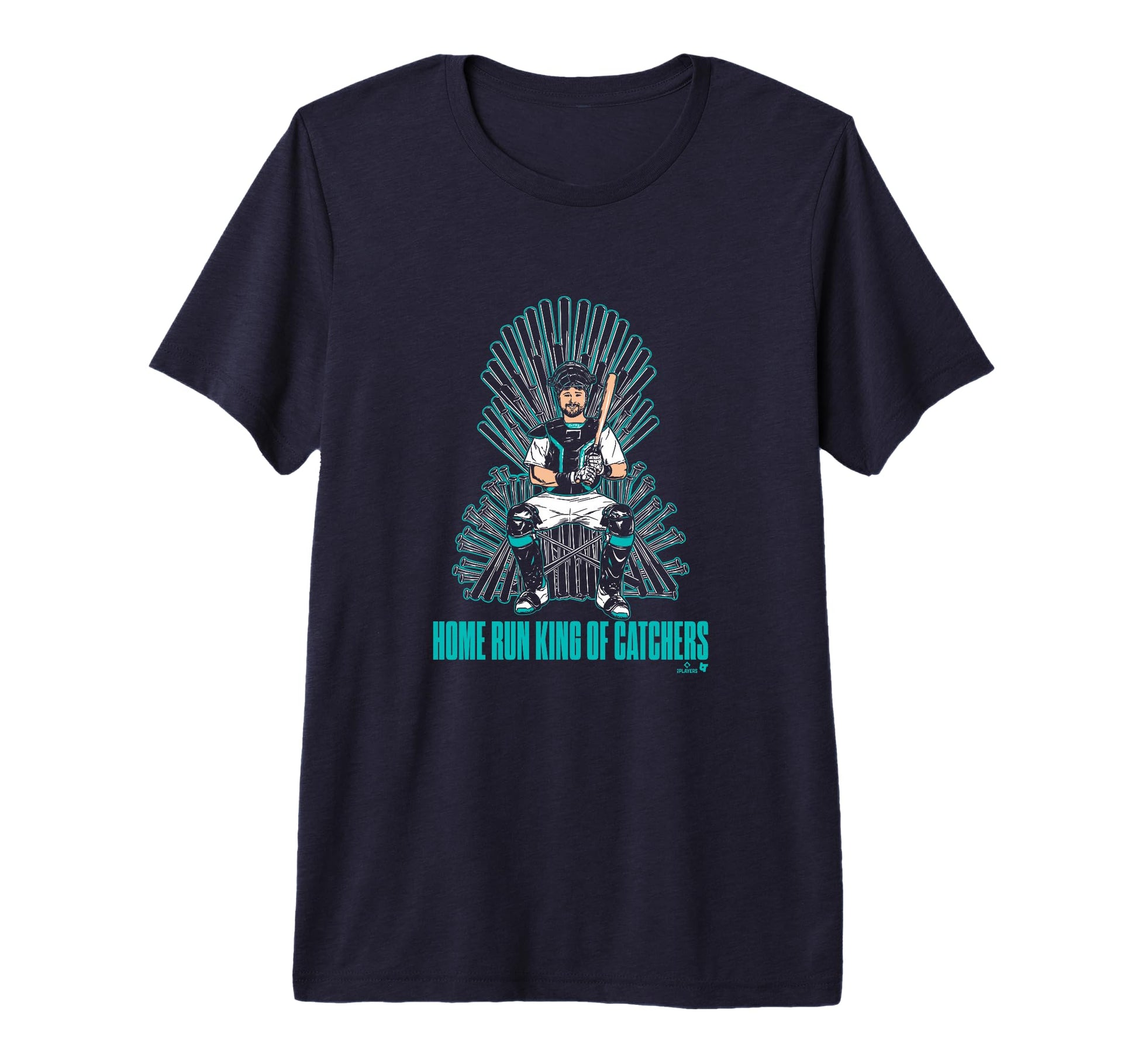 Cal Raleigh Home Run King Catchers T-Shirt - Custom Art Print for Adults - T-Shirt, Sweatshirt, Hoodie