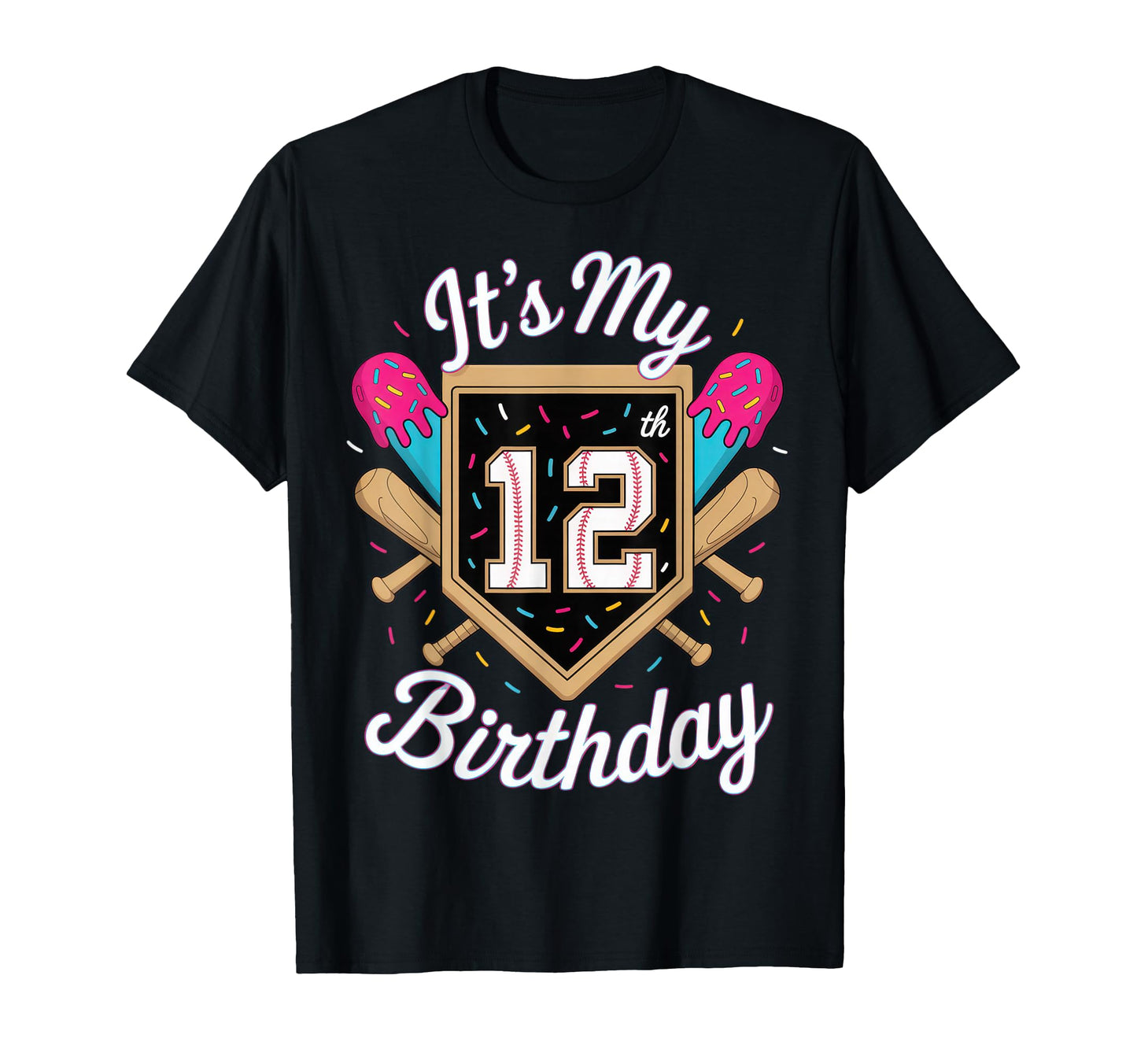 Its My 12Th Birthday Baseball T-Shirt - Casual Everyday Wear for Adults - T-Shirt, Sweatshirt, Hoodie