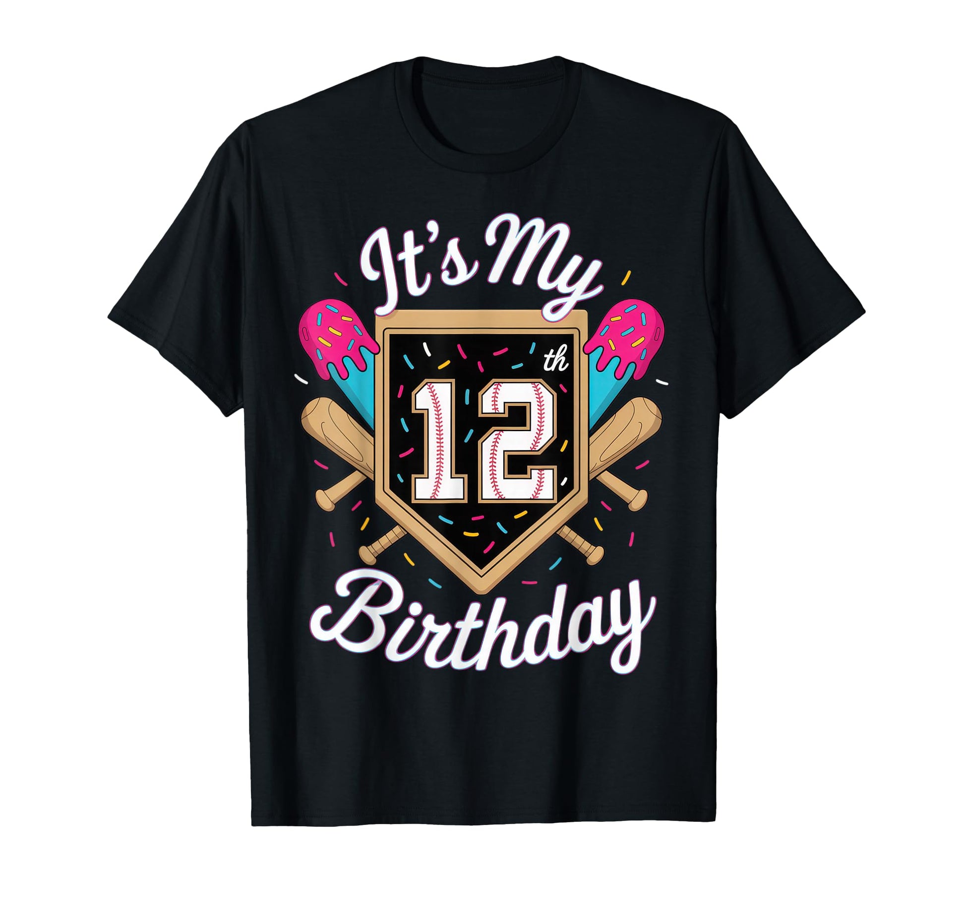 Its My 12Th Birthday Baseball T-Shirt - Casual Everyday Wear for Adults - T-Shirt, Sweatshirt, Hoodie