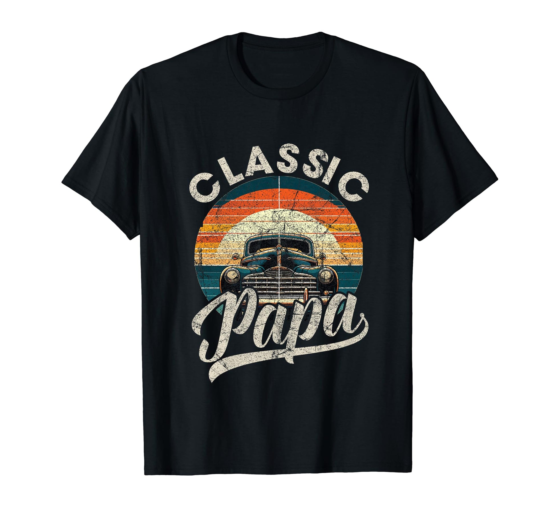 Papa Funny Car Lover Dad Papa Grandpa T-Shirt - Graphic Print for Adults - T-Shirt, Sweatshirt, Hoodie