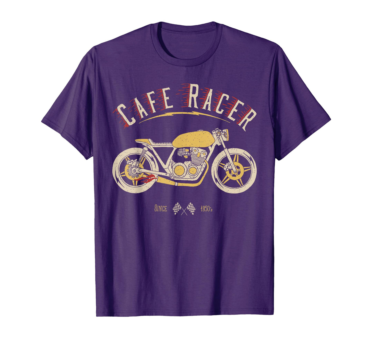 Cafe Racer Old School Motorcycle T-Shirt - Aesthetic Graphic Unisex - T-Shirt, Sweatshirt, Hoodie