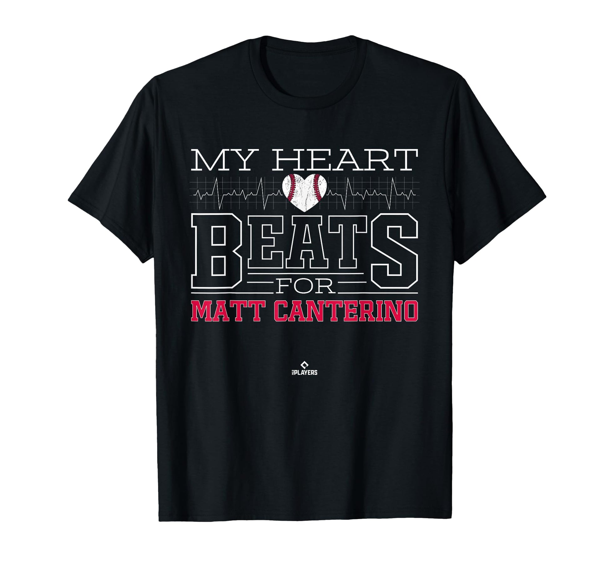 My Heart Beats Matt Canterino T-Shirt - Casual Everyday Wear for Adults - T-Shirt, Sweatshirt, Hoodie
