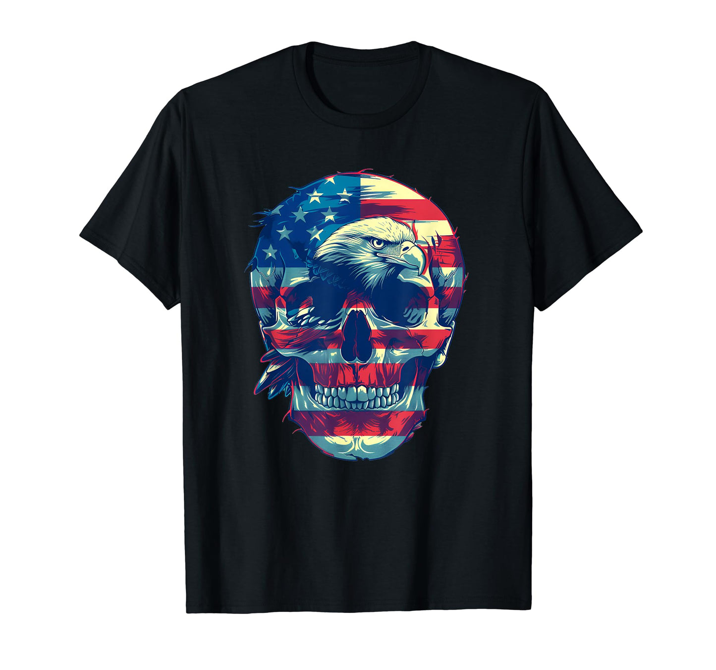 Grunt Patriotic American Bald T-Shirt - Casual Everyday Wear for Adults - T-Shirt, Sweatshirt, Hoodie